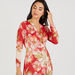Floral Print Maxi Wrap Dress with Long Sleeves-Dresses-thumbnailMobile-5