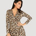 Animal Print Maxi Wrap Dress with Long Sleeves and Tie-Up-Dresses-thumbnail-2