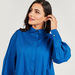 Solid Long Sleeve Shirt with Button Closure and Slit Detail-Shirts & Blouses-thumbnailMobile-2