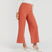 Solid Mid-Rise Trousers with Pockets and Zip Closure-Pants-thumbnail-0