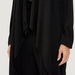 Solid Longline Shrug with Shawl Neck and Long Sleeves-Cardigans-thumbnail-2