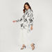 Floral Print Oversized Shirt with High-Low Hem and Long Sleeves-Shirts & Blouses-thumbnailMobile-1