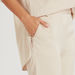 Striped High-Rise Trousers with Semi-Elasticated Waistband-Pants-thumbnail-2