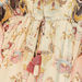 Floral Print V-neck Longline Kimono Dress with Tie-Ups-Dresses-thumbnailMobile-5