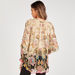 Floral Print Top with Neck Tie-Ups and Long Sleeves-Tops-thumbnailMobile-2