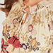 Floral Print Top with Neck Tie-Ups and Long Sleeves-Tops-thumbnail-4