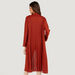 Solid Longline Shrug with Long Sleeves-Cardigans-thumbnail-3