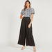 Solid Flexi Waist Palazzo with Pleat Detail-Pants-thumbnail-1