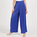 Solid Flexi Waist Palazzo with Pleat Detail-Pants-thumbnail-0
