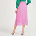 Pleated Asymmetric Midi Skirt with Elasticated Waistband-Skirts-thumbnail-3