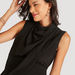 Solid Sleeveless Top with Cowl Neck-Shirts & Blouses-thumbnail-2