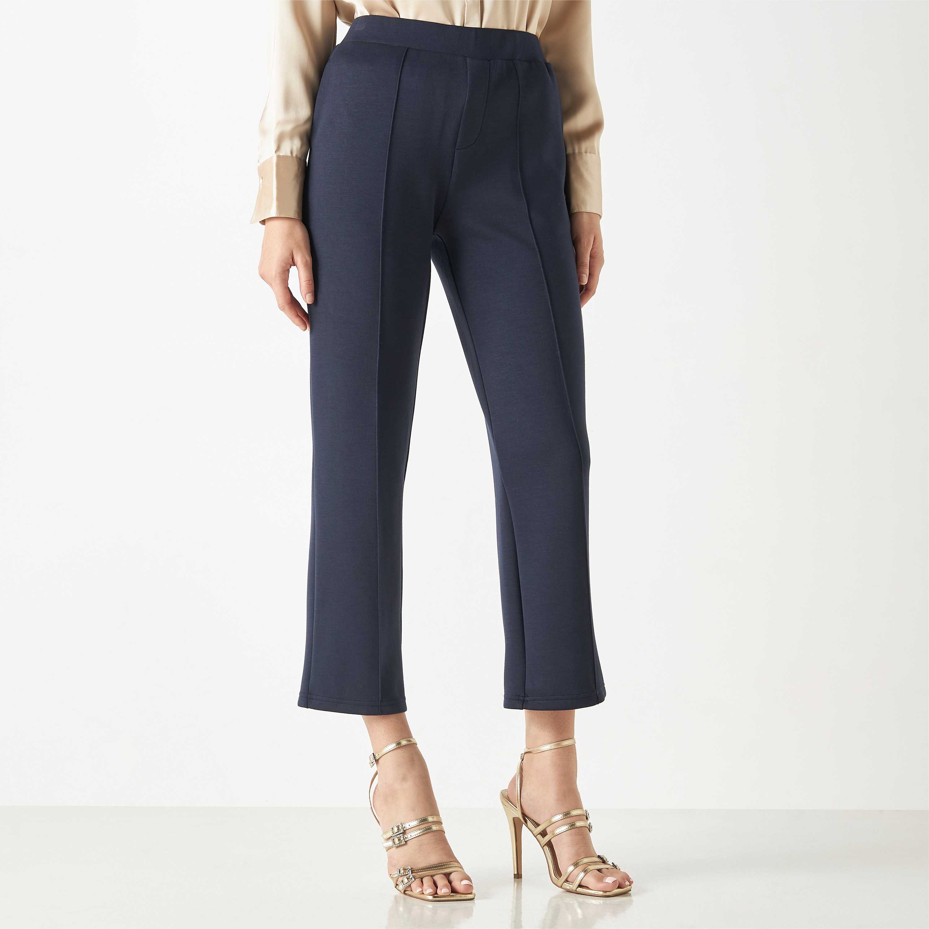 Womens ponte pants hot sale with pockets