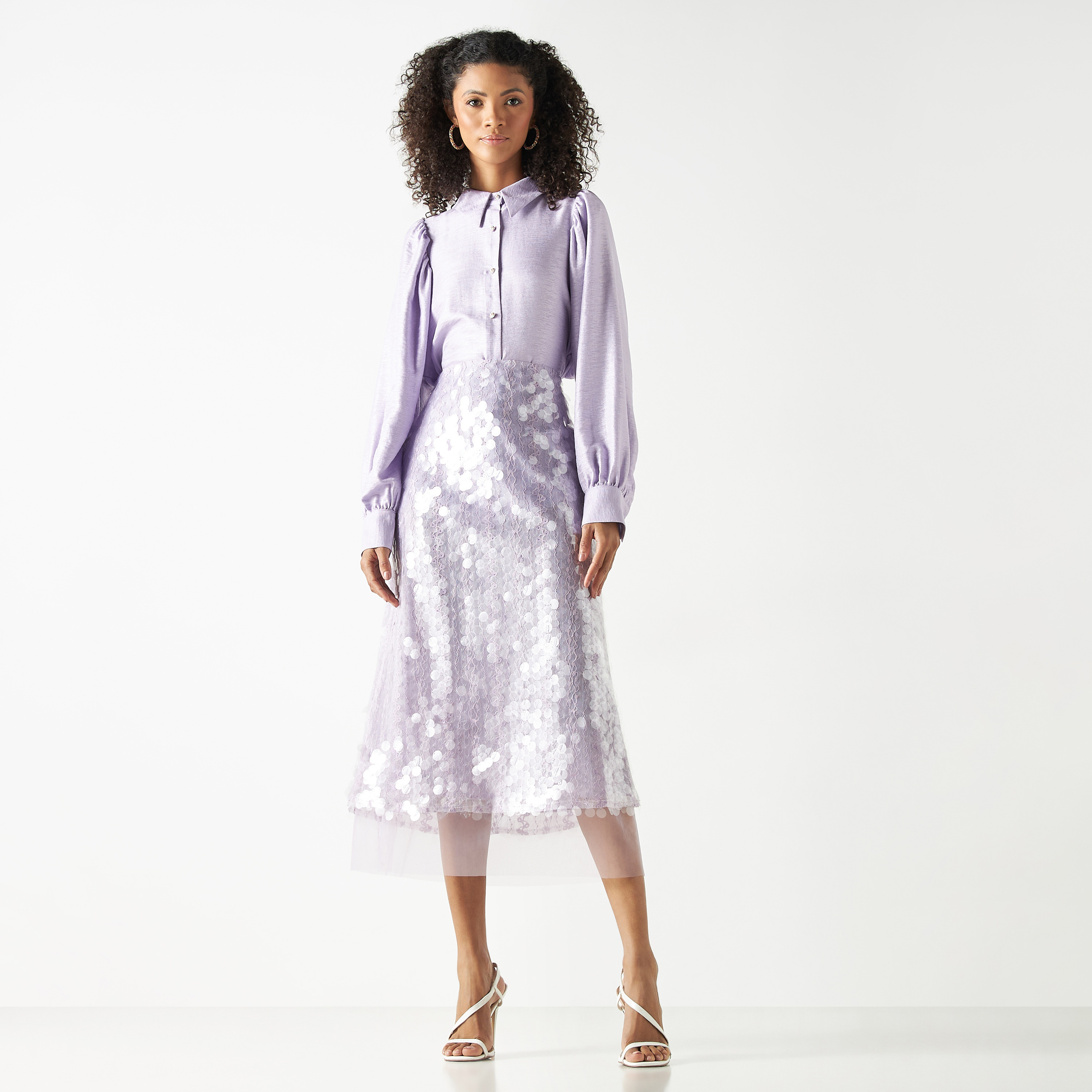 بلوزة بأكمام طويلة وياقة عادية بتفاصيل رباط-women-clothing-shirtsandblouses-shirts-image-6