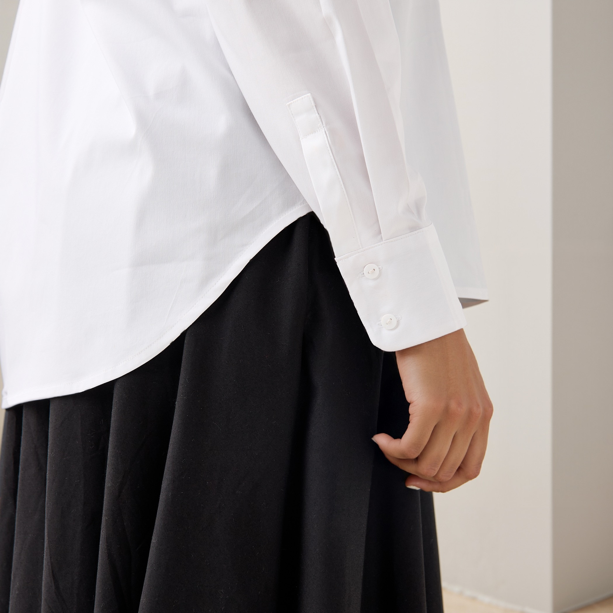 Regular Fit Shirt with Long Sleeves-women-clothing-shirtsandblouses-shirts-image-5