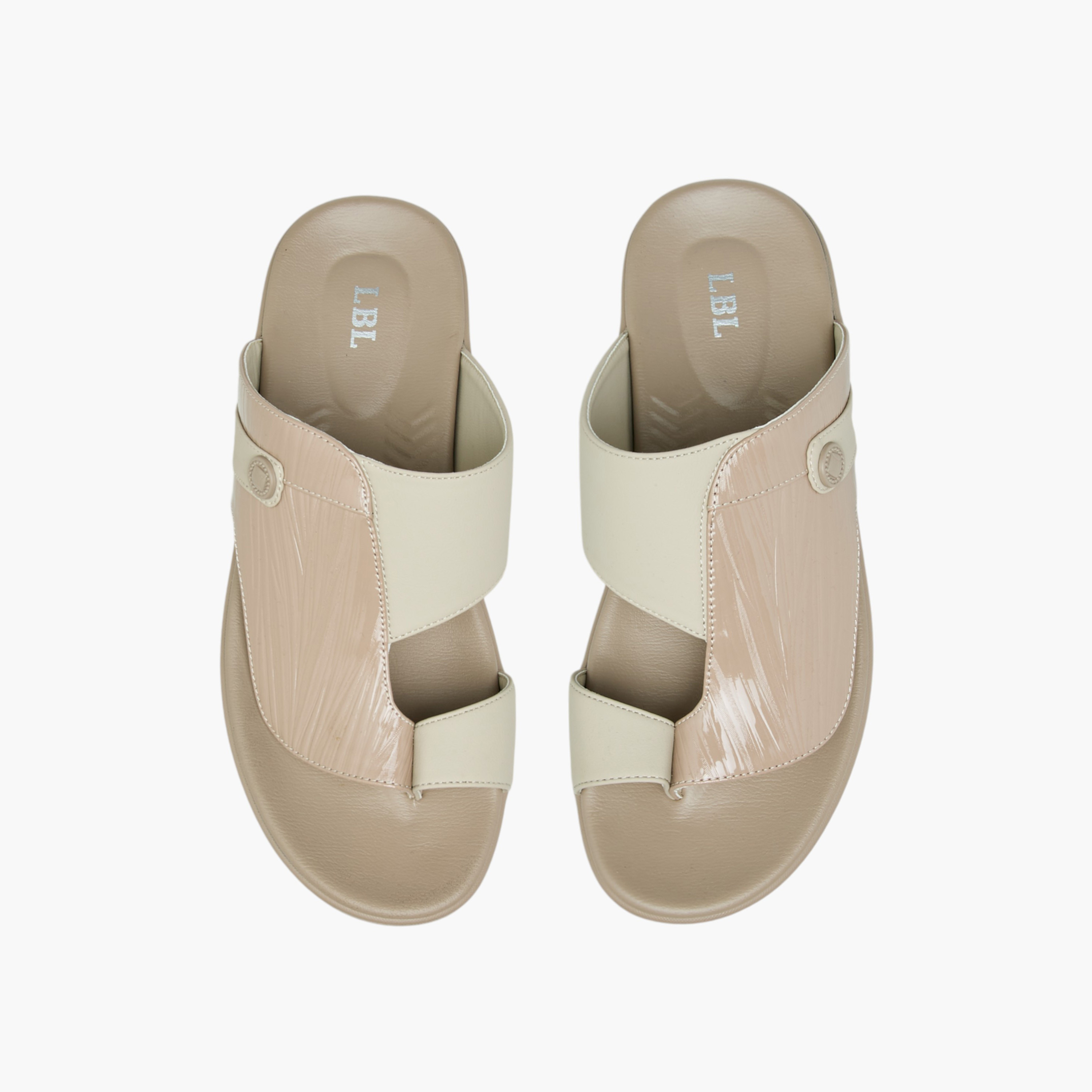 LBL by Shoexpress Panelled Slip-On Arabic Sandals-men-shoes-sandals-image-1