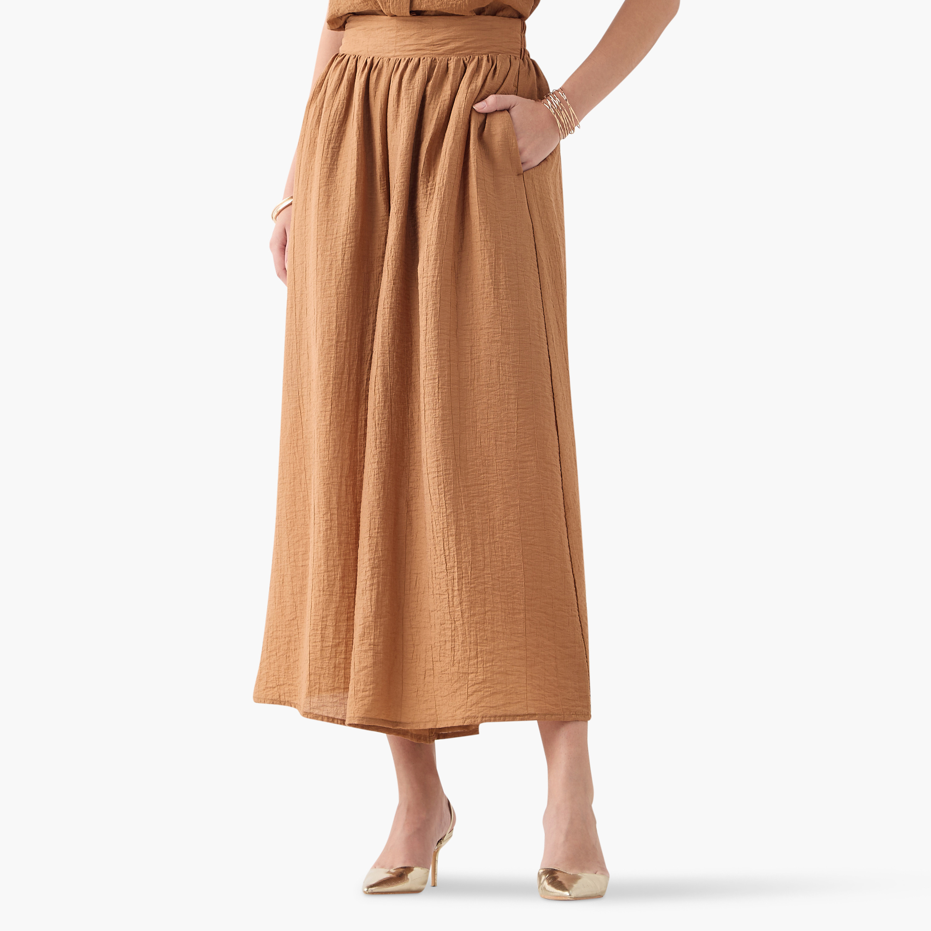 flared palazzo pants online