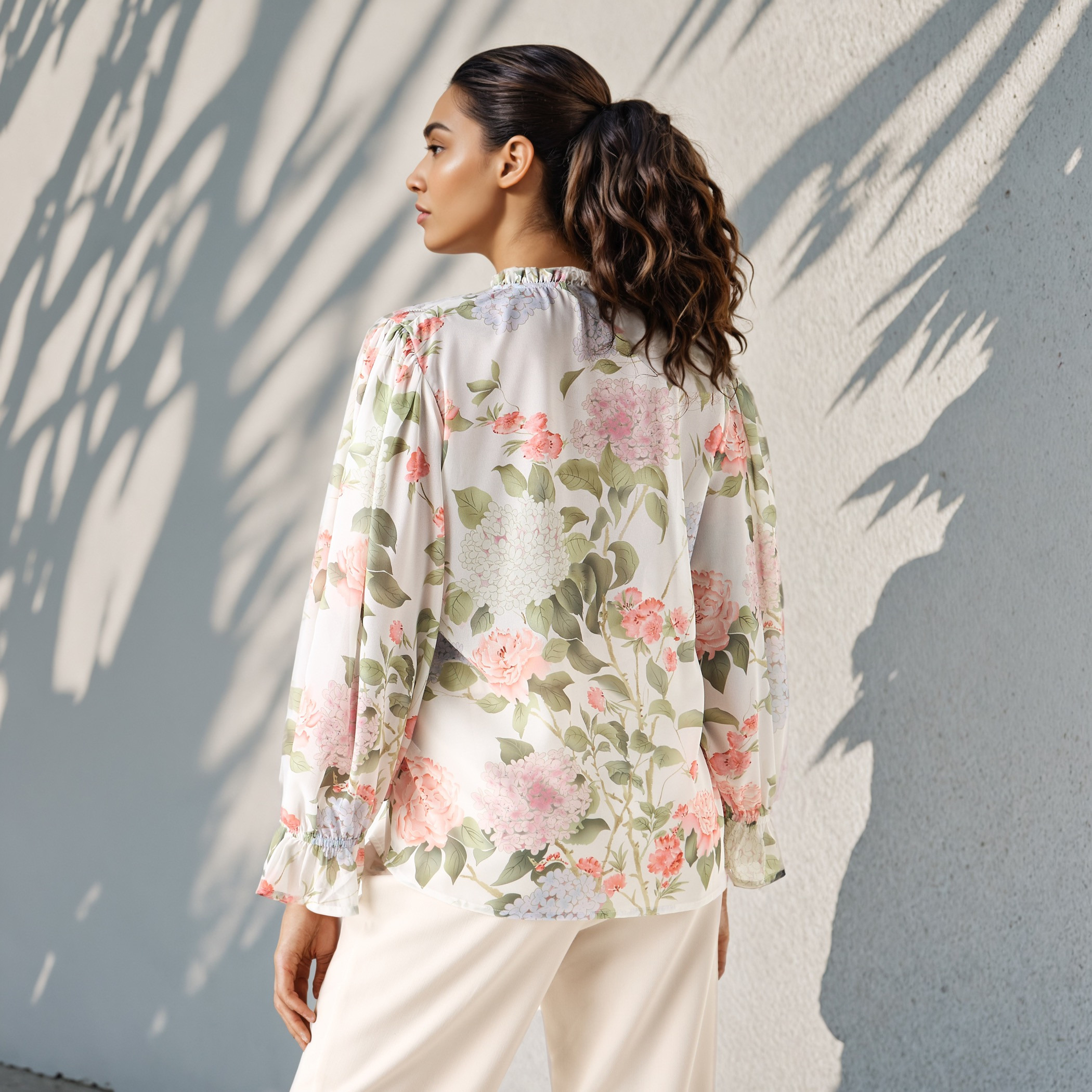 Floral Print Ruffled Top-women-clothing-shirtsandblouses-blouses-image-3