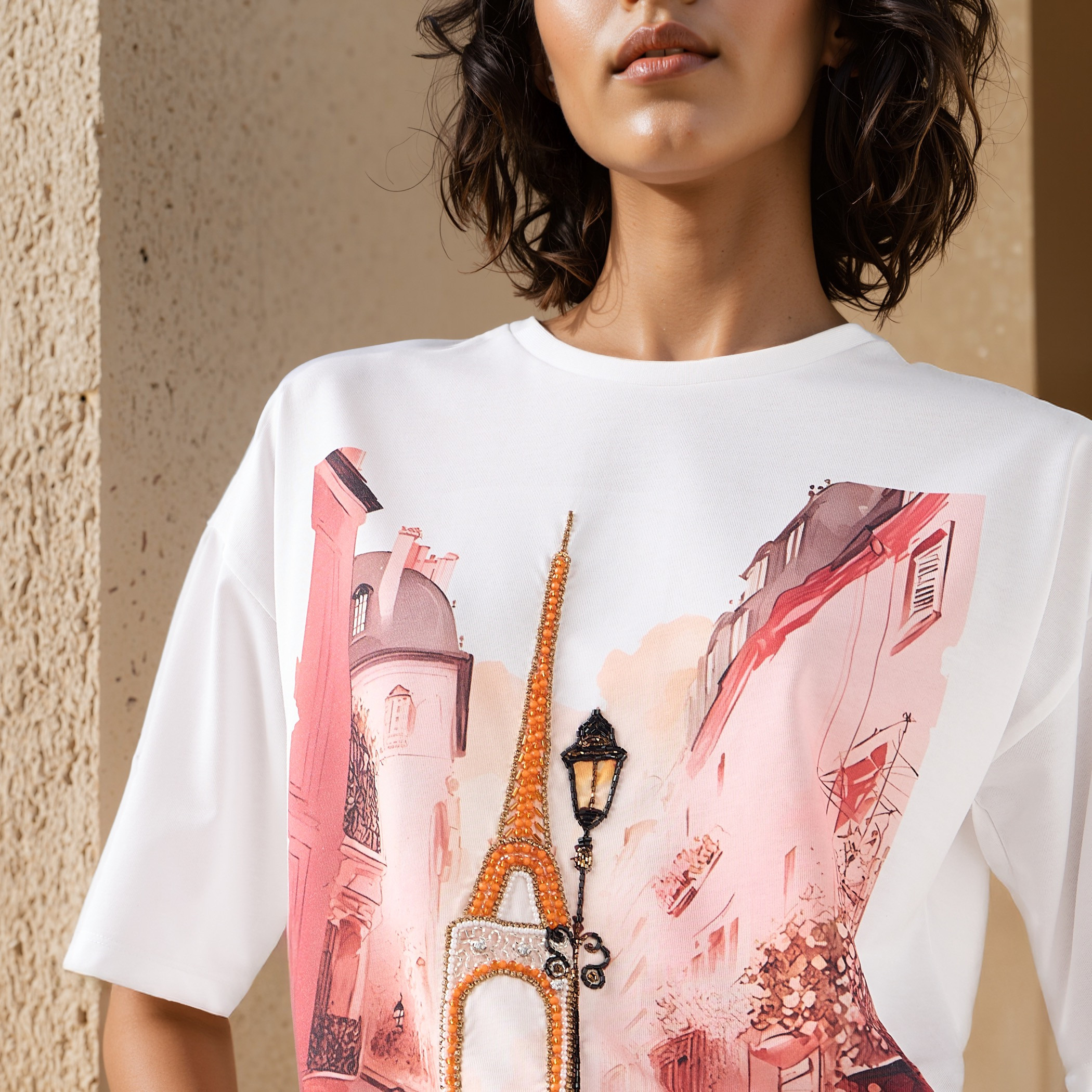 Paris Graphic Print T-shirt-women-clothing-tshirts-image-4
