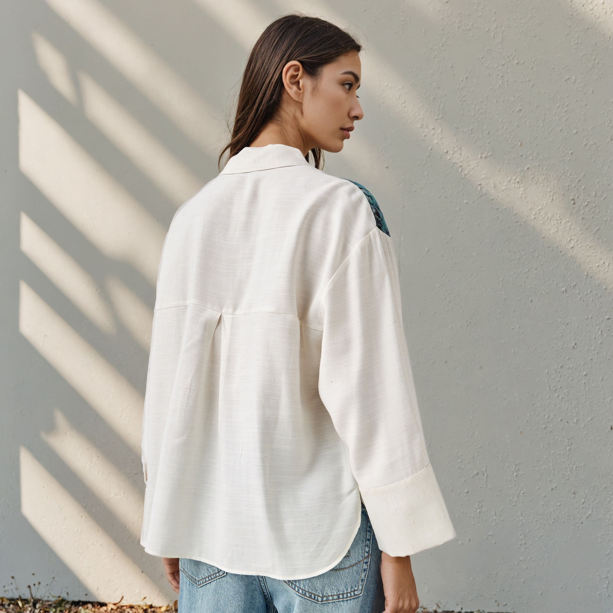 Floral Print Linen Blend Shirt with Long Sleeves-women-clothing-shirtsandblouses-shirts-image-3