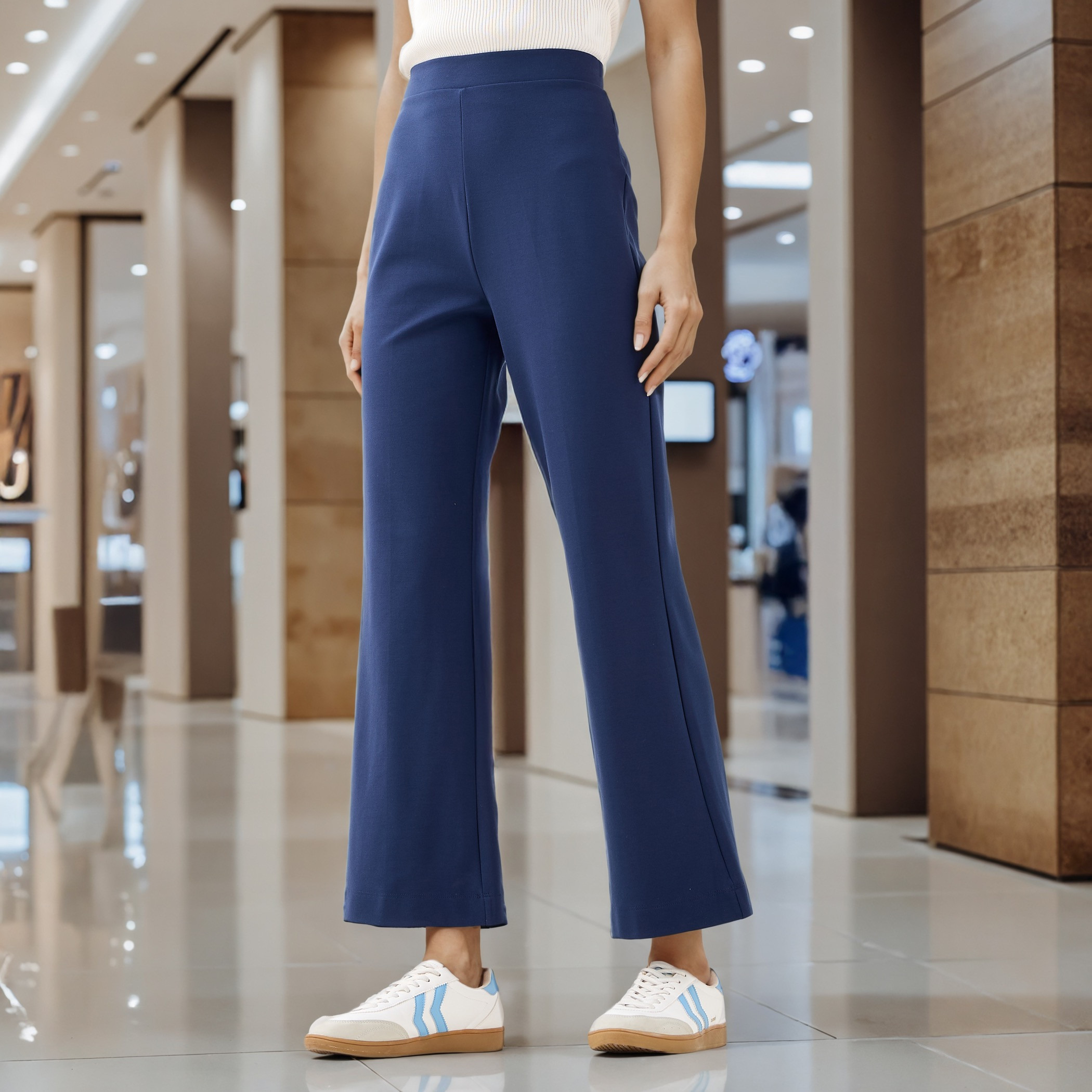 Shop Ponte Bootleg Pants Online Centrepoint Oman