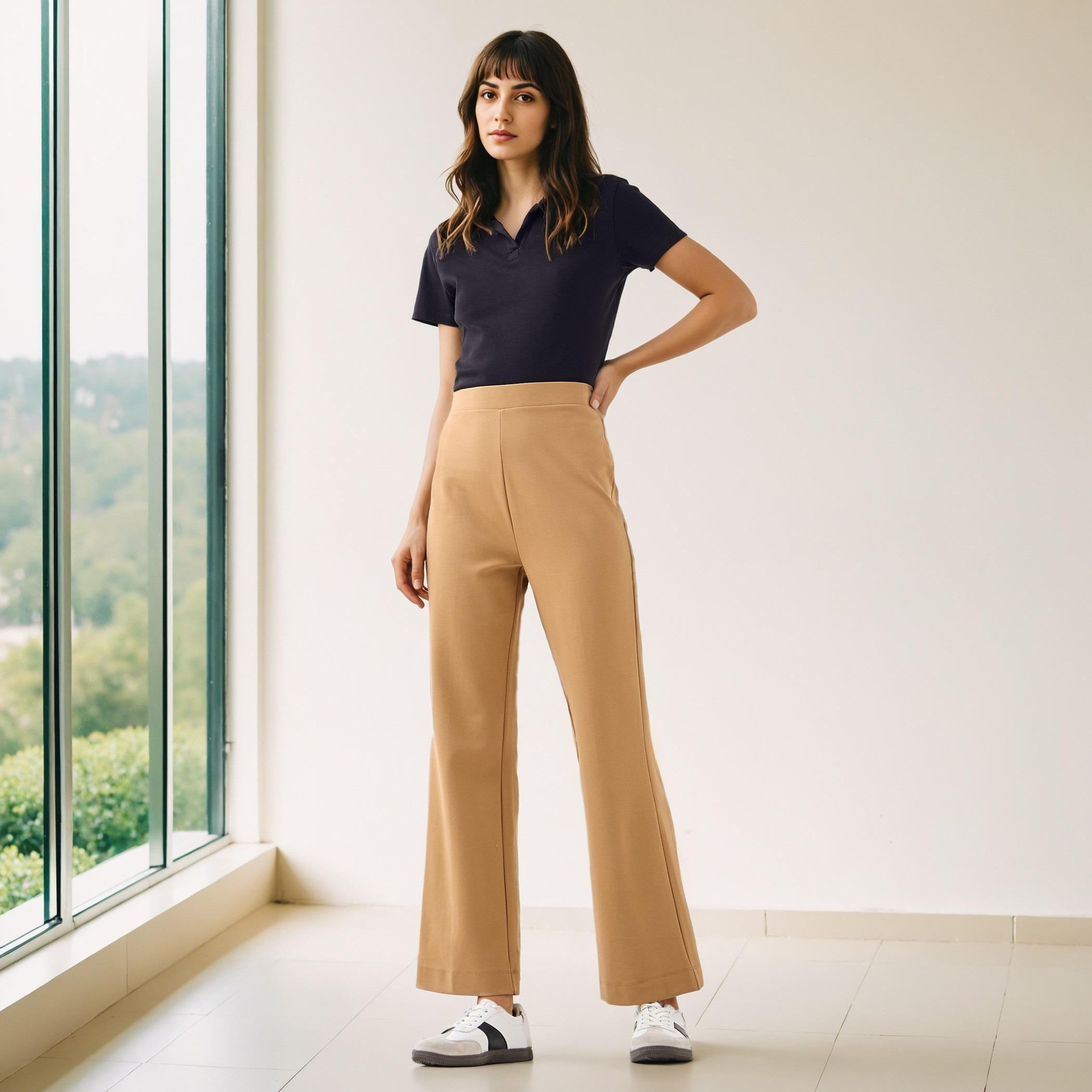 Ponte Bootleg Flexi Waist Pants-women-clothing-bottoms-trousers-image-2