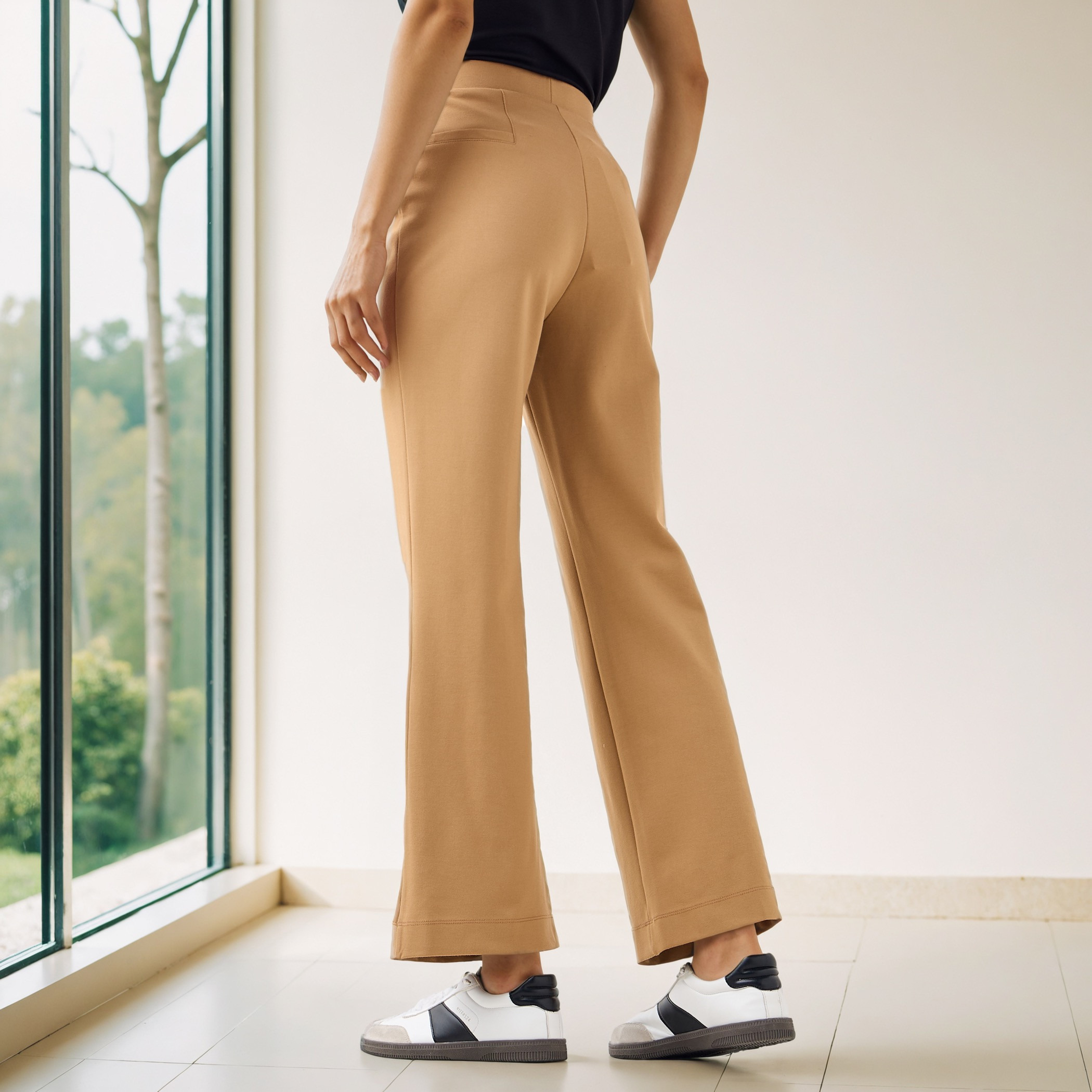 Ponte Bootleg Flexi Waist Pants-women-clothing-bottoms-trousers-image-3