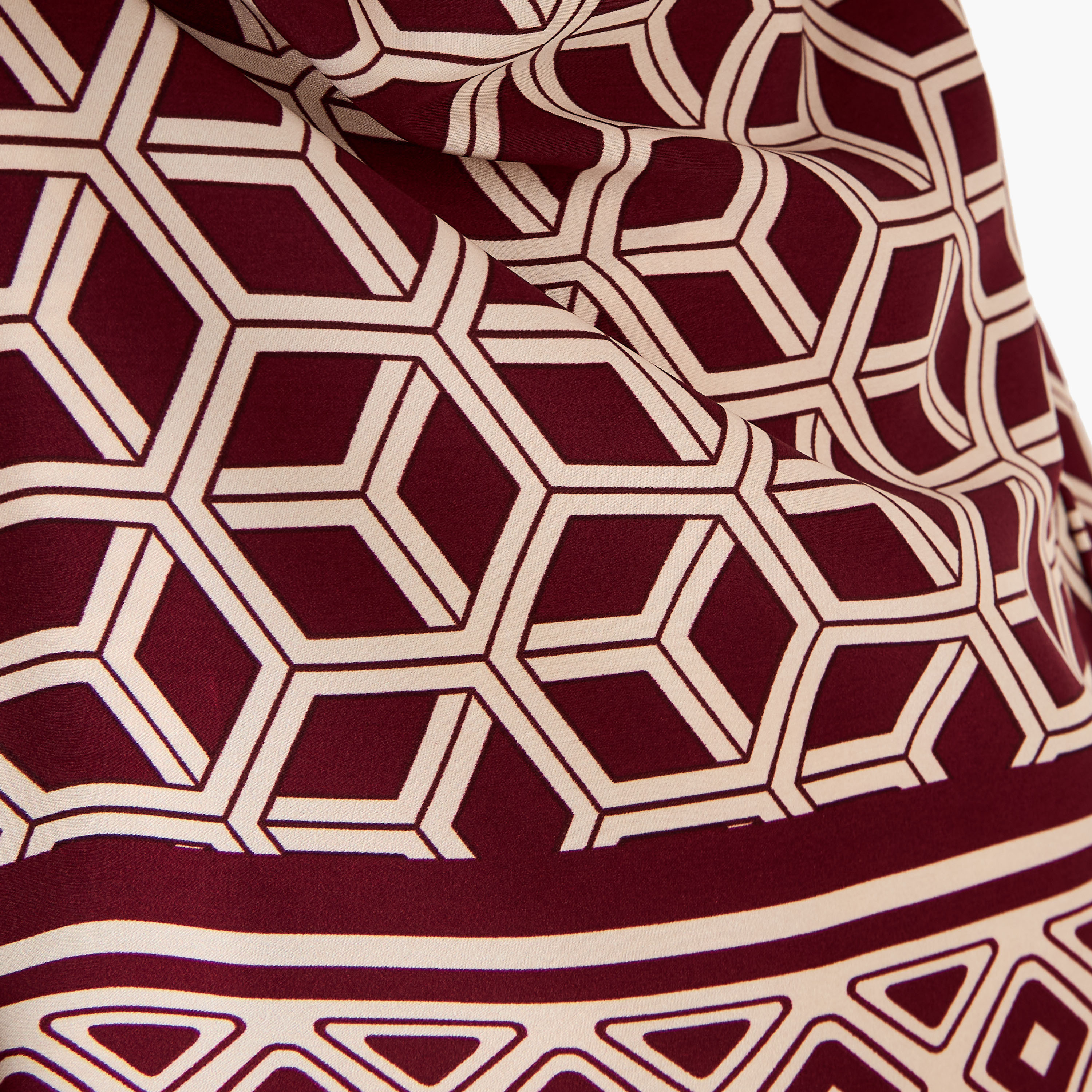 Regular Fit Printed Collared Satin Shirt-women-clothing-shirtsandblouses-shirts-image-5
