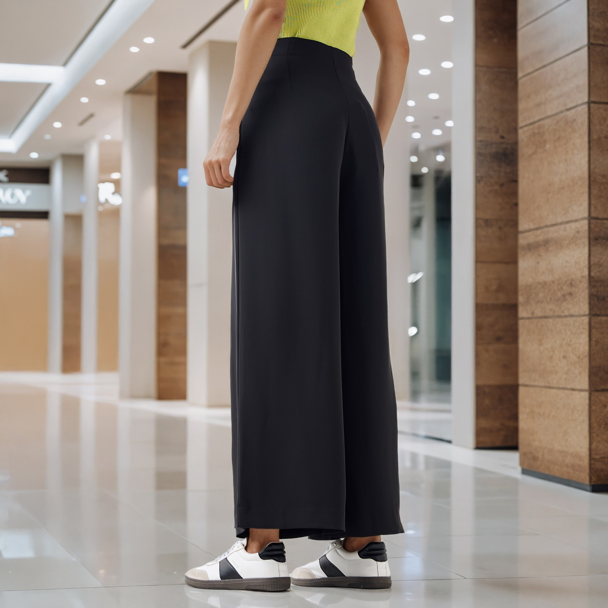 Inverted Pleat Wide-Leg Pants with Zip Closure-women-clothing-bottoms-trousers-image-3