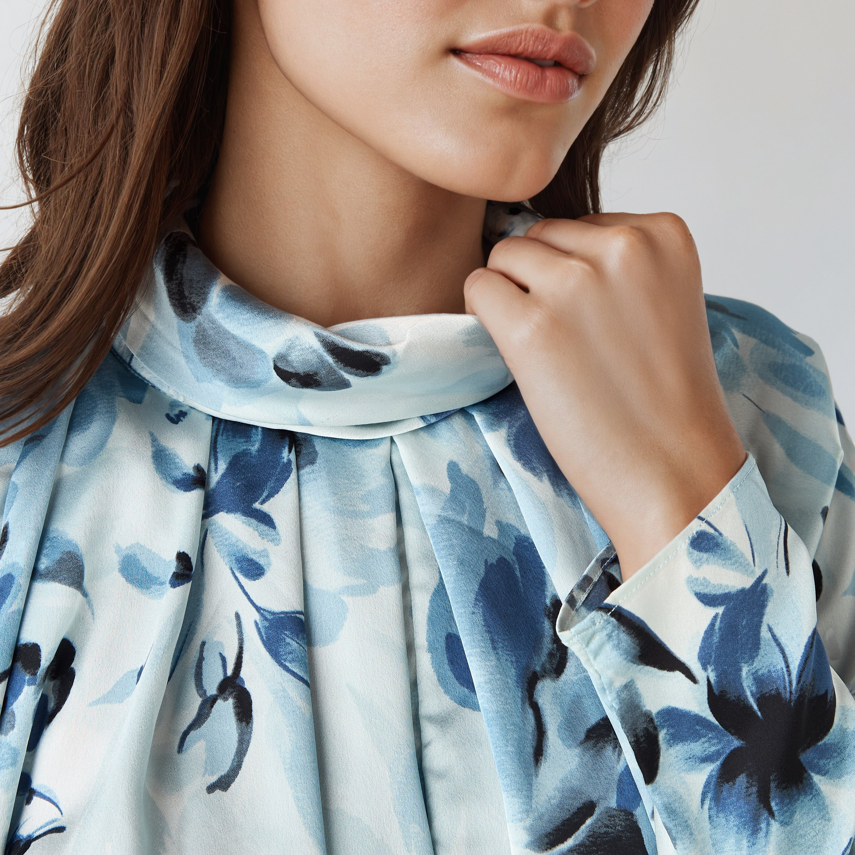Floral Print Trapeze Viscose Top-women-clothing-shirtsandblouses-blouses-image-2