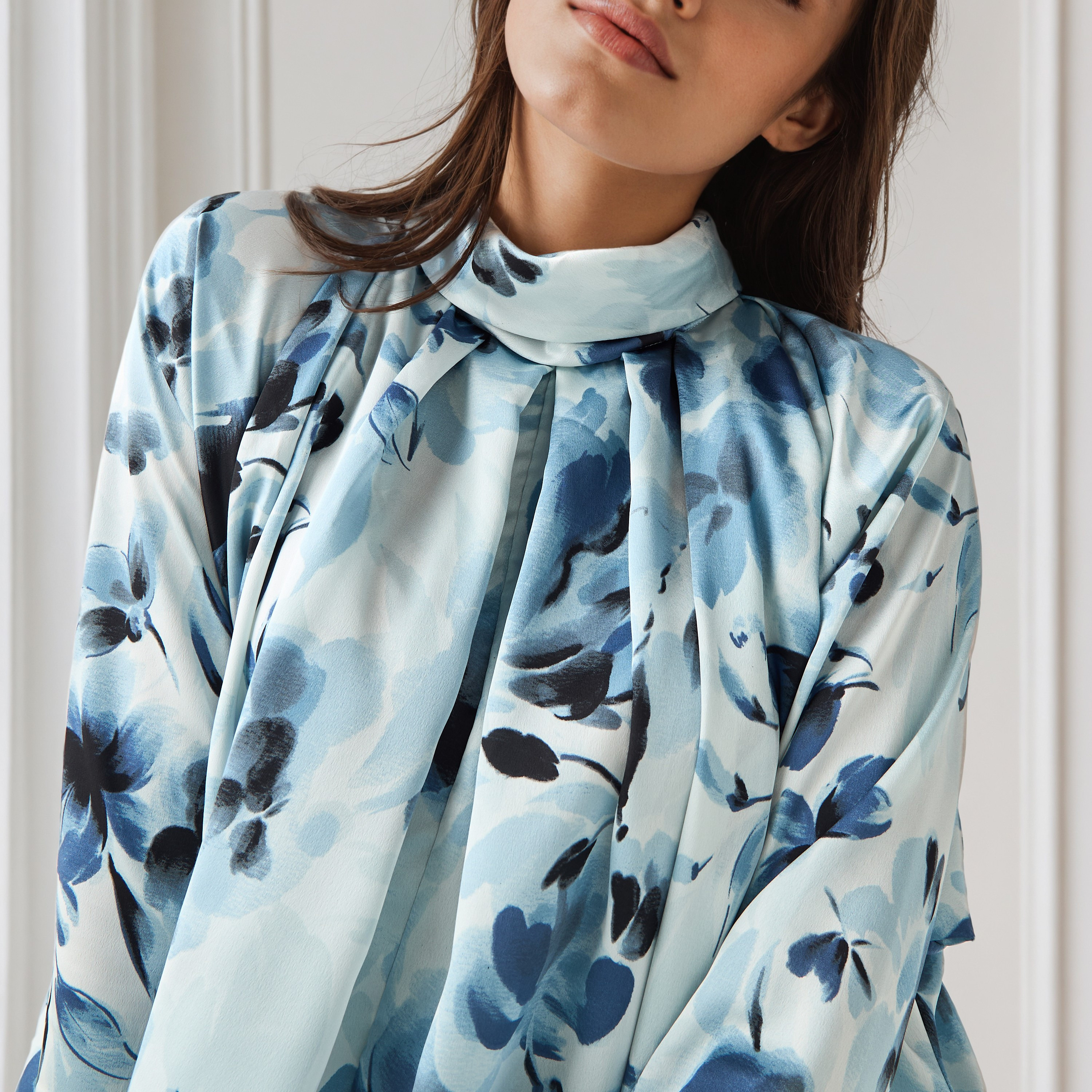 Floral Print Trapeze Viscose Top-women-clothing-shirtsandblouses-blouses-image-4