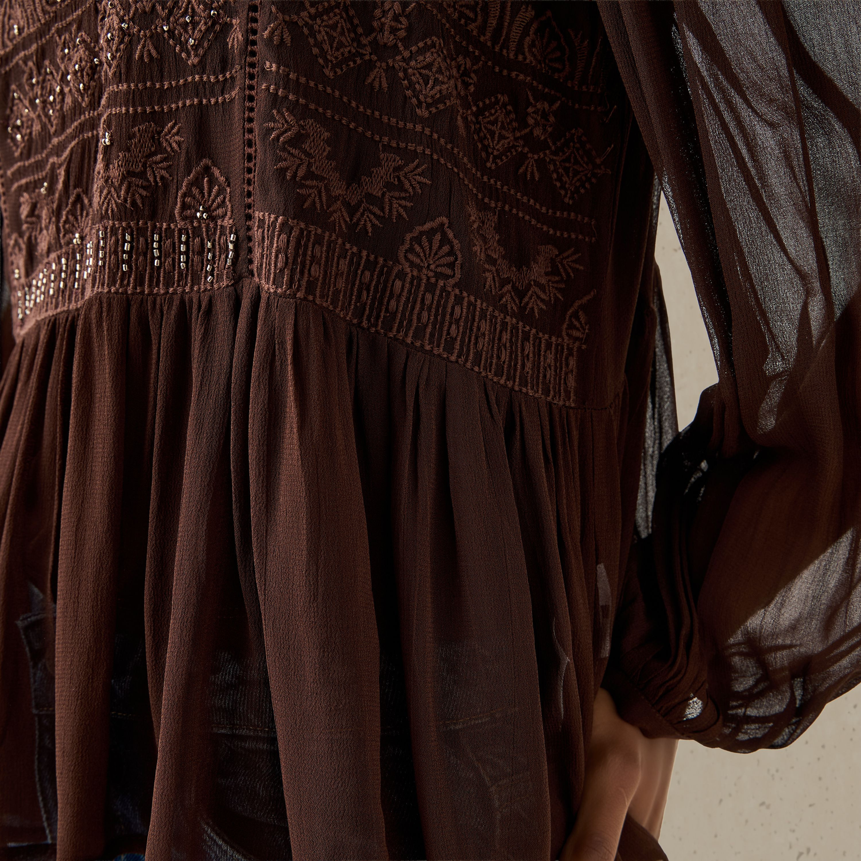 Peplum Top with Embroidery-women-clothing-shirtsandblouses-blouses-image-4