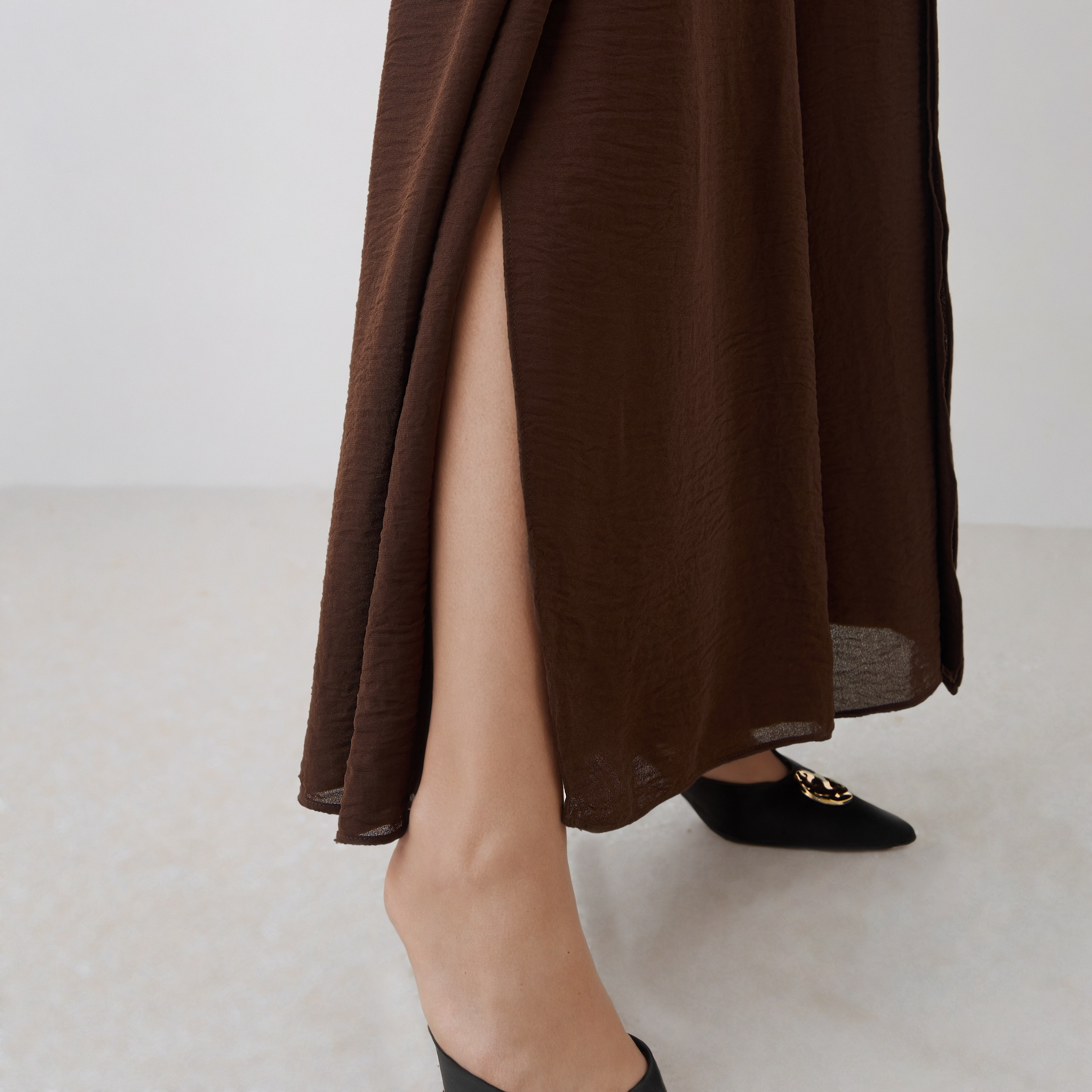 Regular Fit Flexi Waist Pants with Side Slits and Pockets-women-clothing-bottoms-trousers-image-4