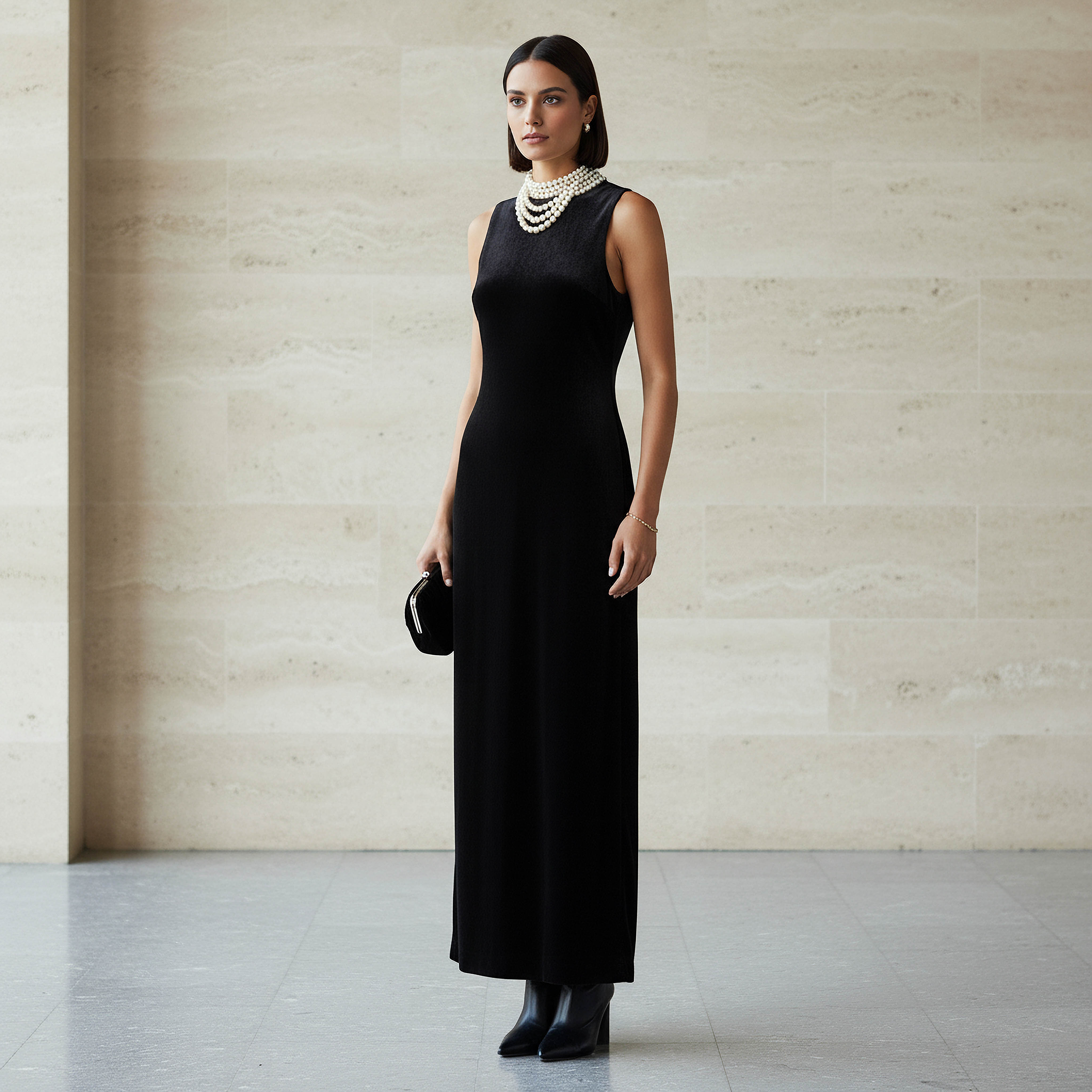 فستان ماكسي بقصّة إيه لاين مزين-women-clothing-dresses-image-2