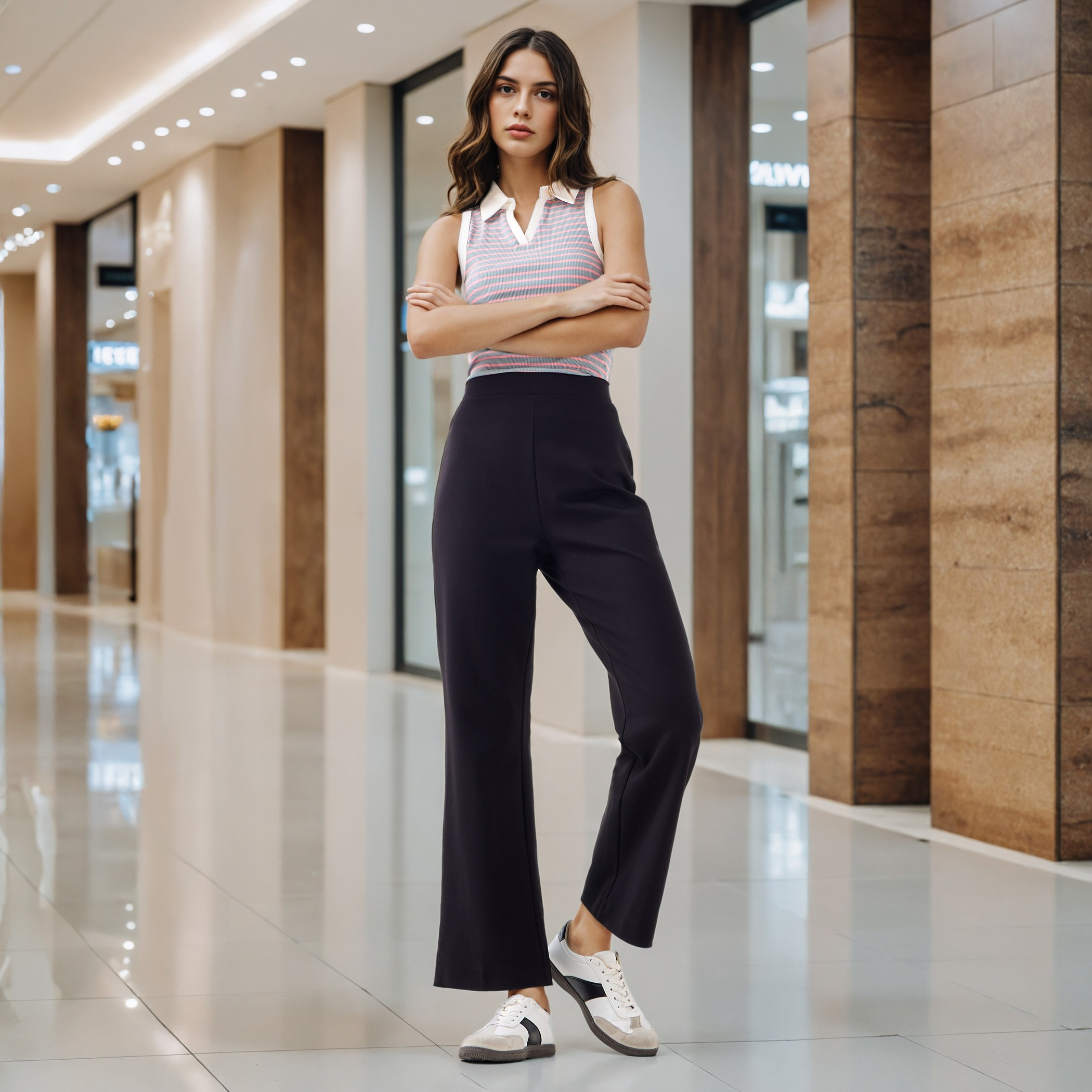 Ponte Bootleg Flexi Waist Pants-women-clothing-bottoms-trousers-image-2