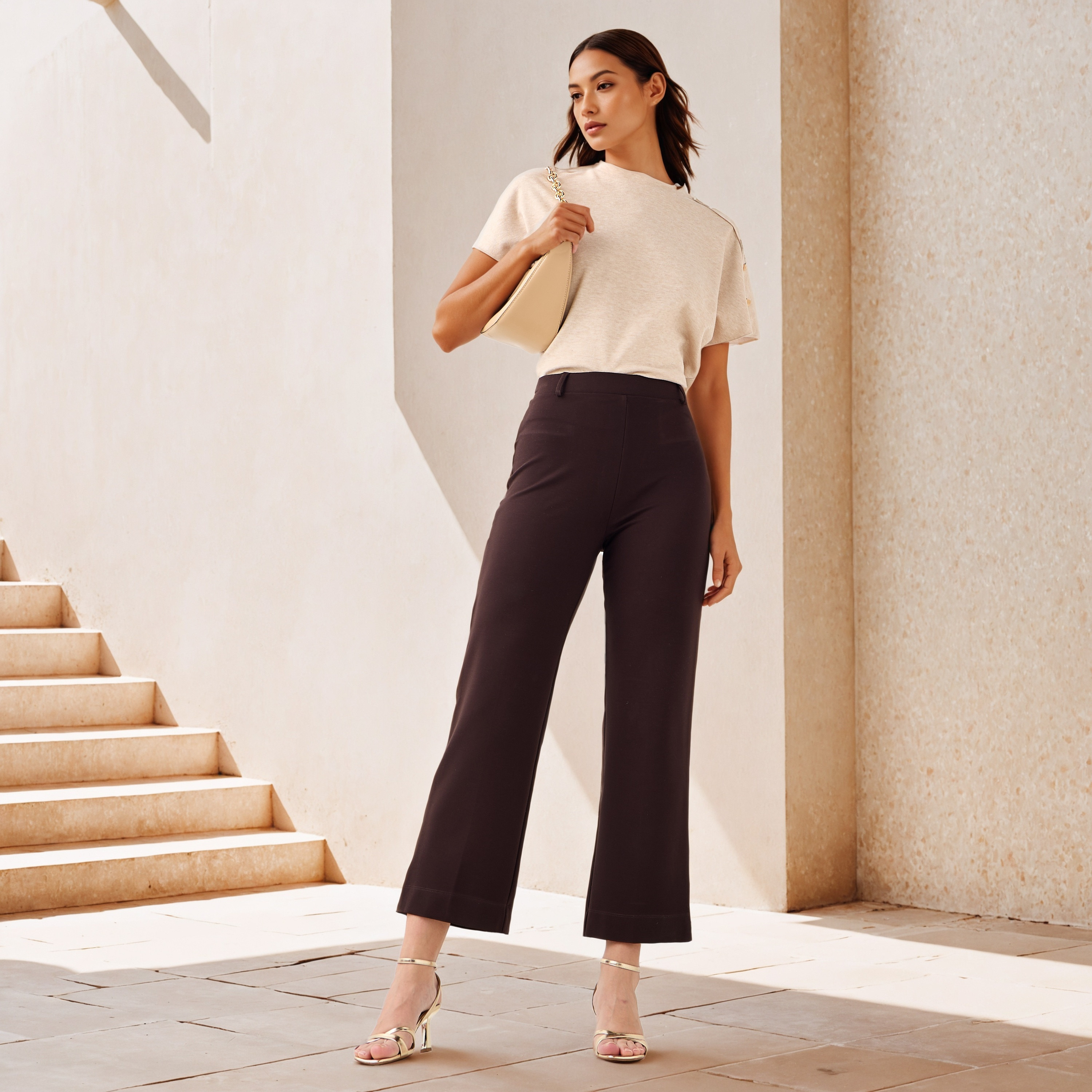 Solid Straight Leg Ponte Pant-women-clothing-bottoms-trousers-image-2