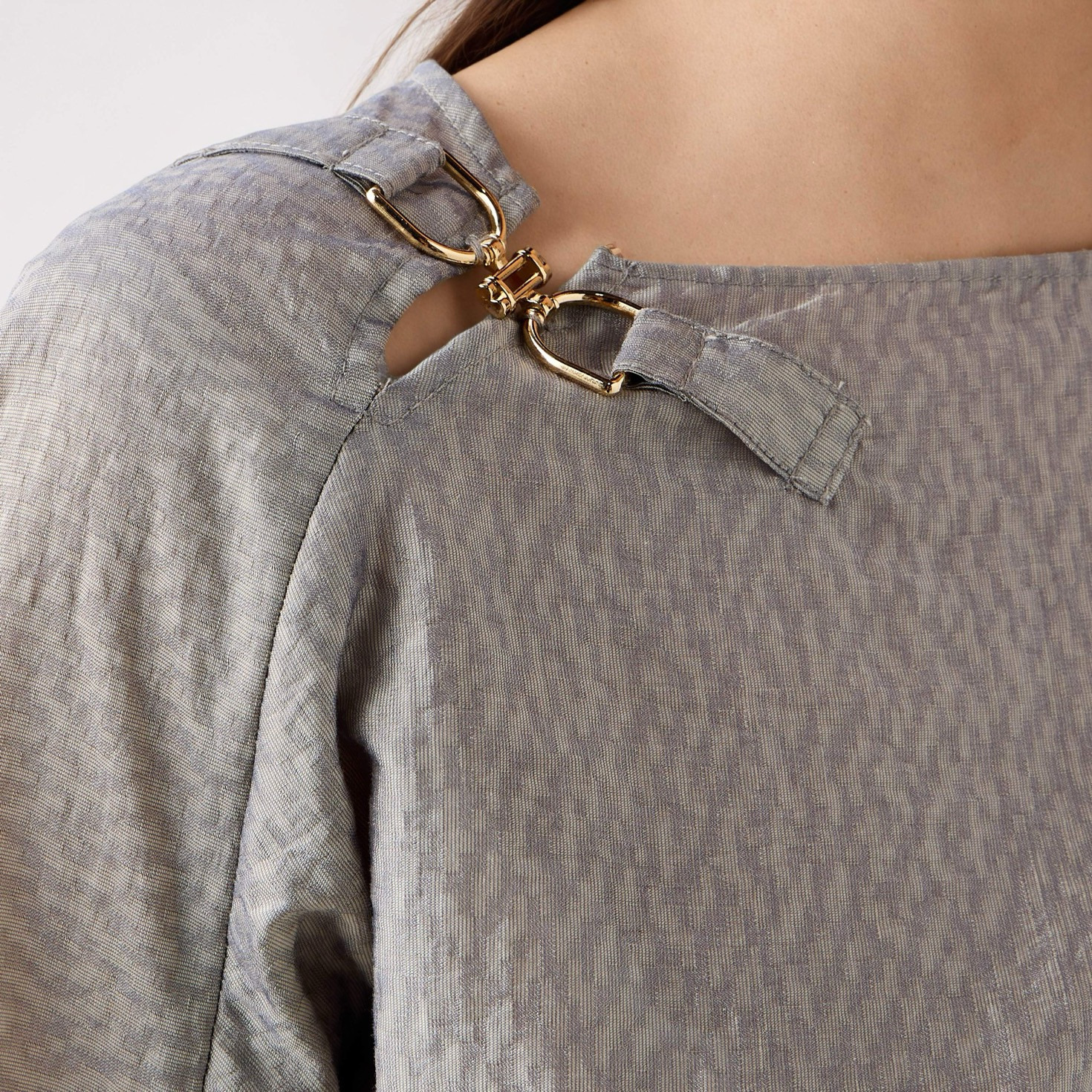 Kimono Top with Metal Accent-women-clothing-shirtsandblouses-blouses-image-5