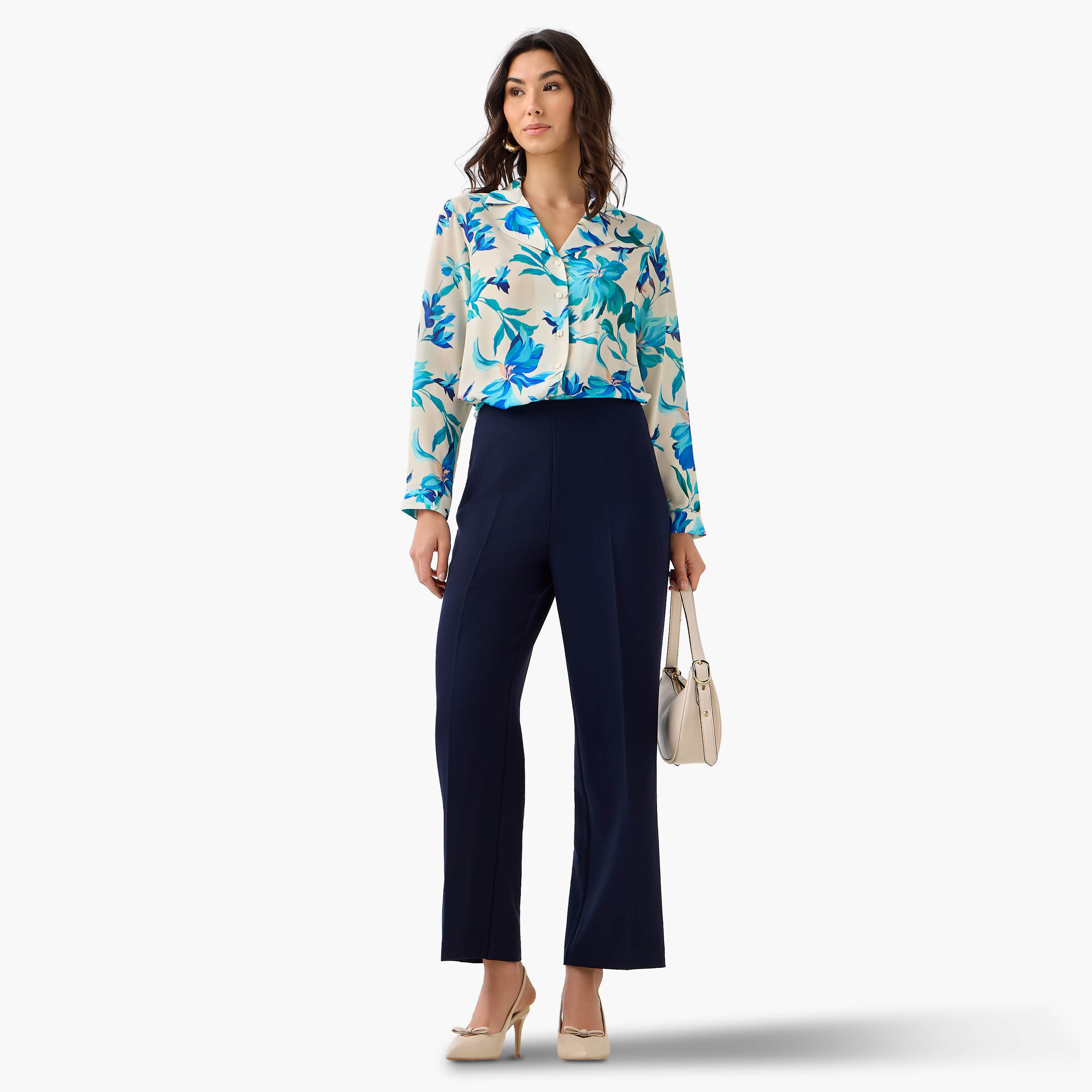 Relaxed Fit Mid-Rise Trousers-women-clothing-bottoms-trousers-image-2