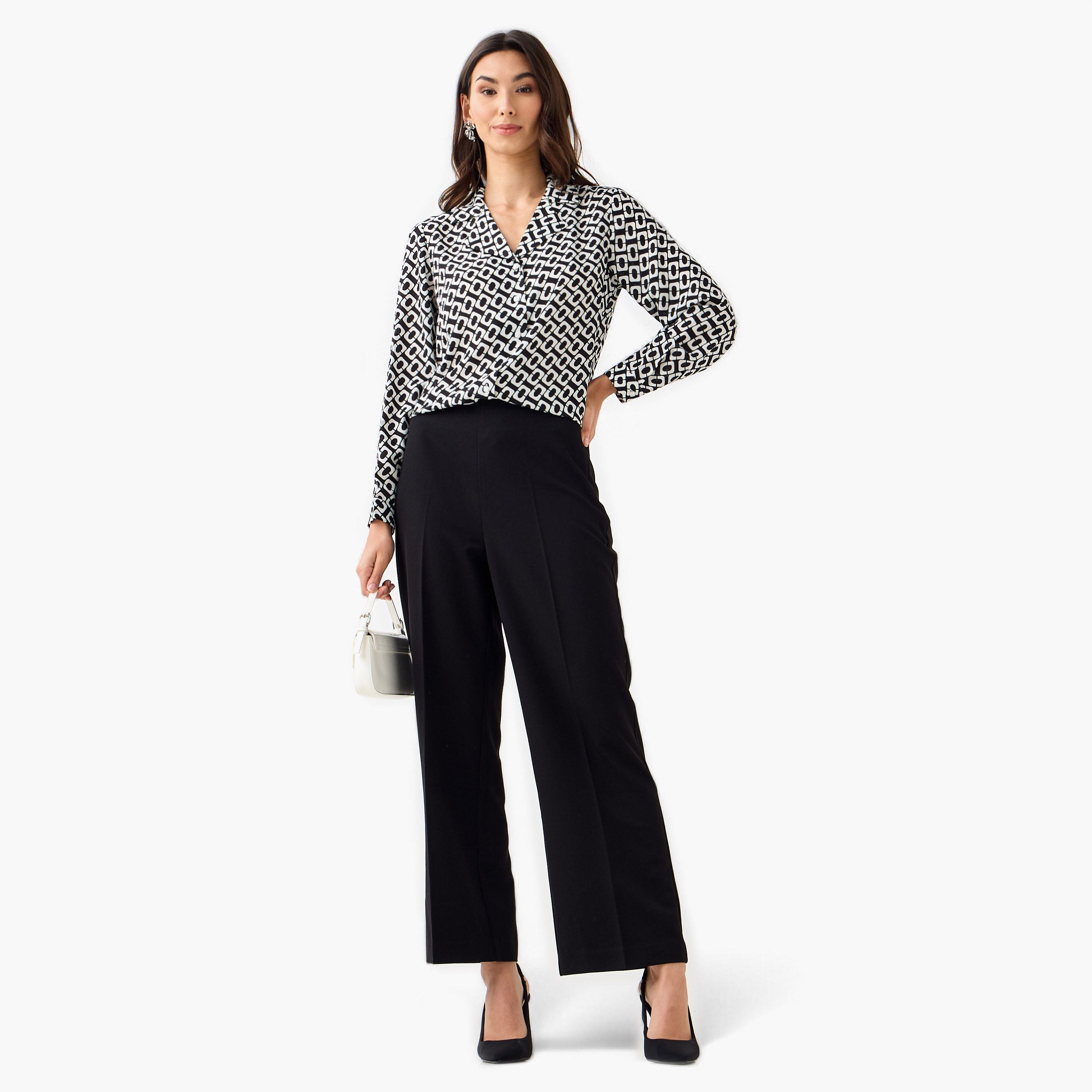Relaxed Fit Mid-Rise Trousers-women-clothing-bottoms-trousers-image-2