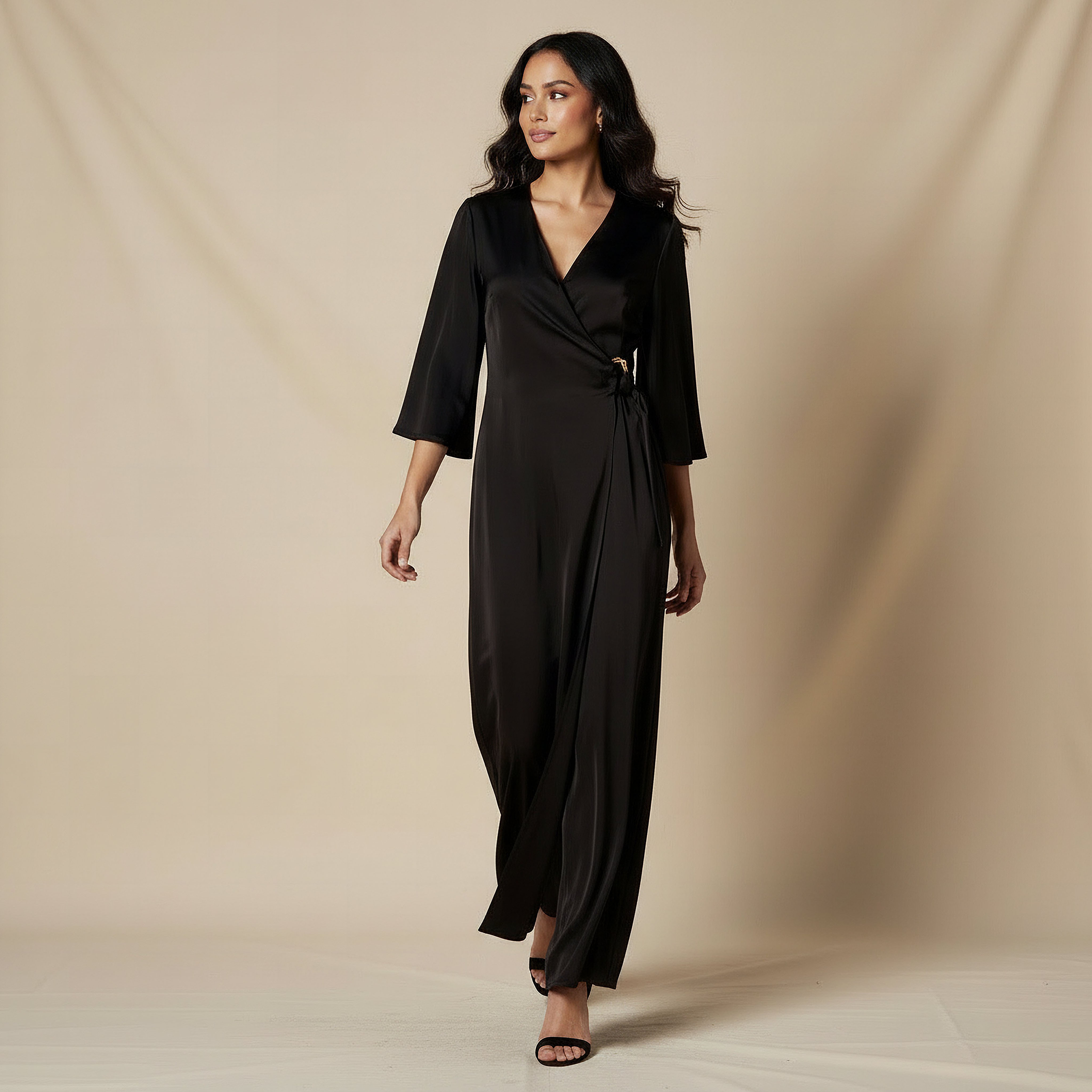 Jumpsuit Wide Leg with Buckle Detail-women-clothing-dresses-image-5