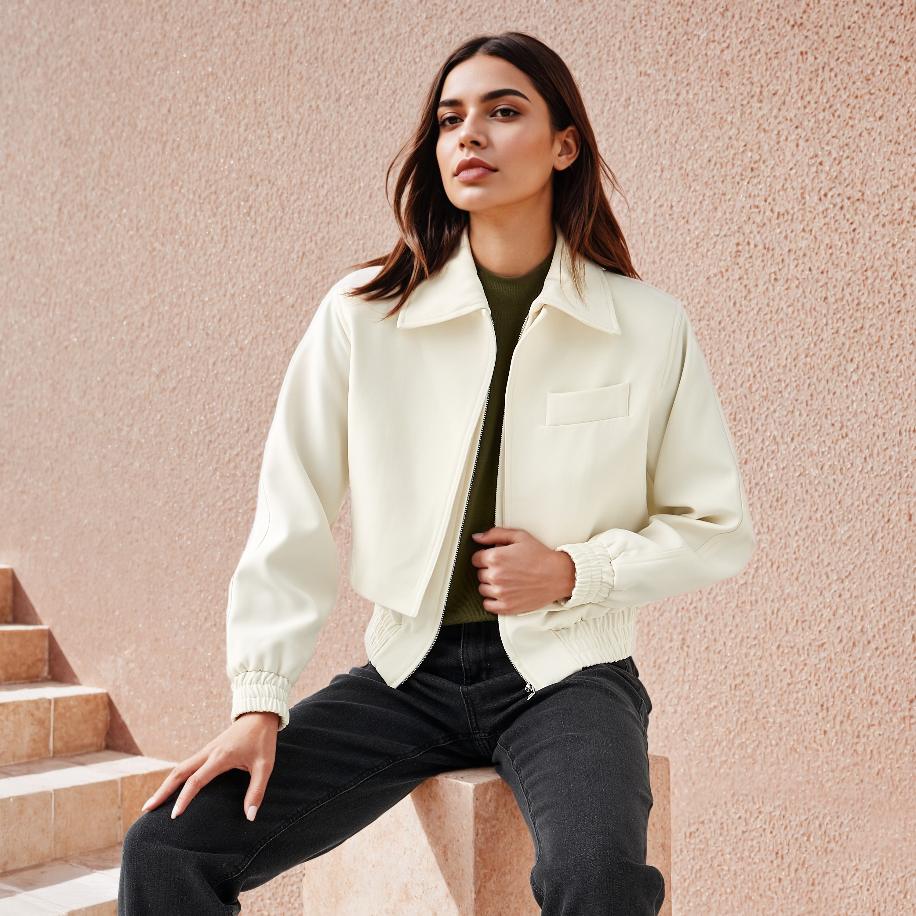 Bomber Jacket with Pocket-women-winterwear-coatsandjackets-jackets-image-1