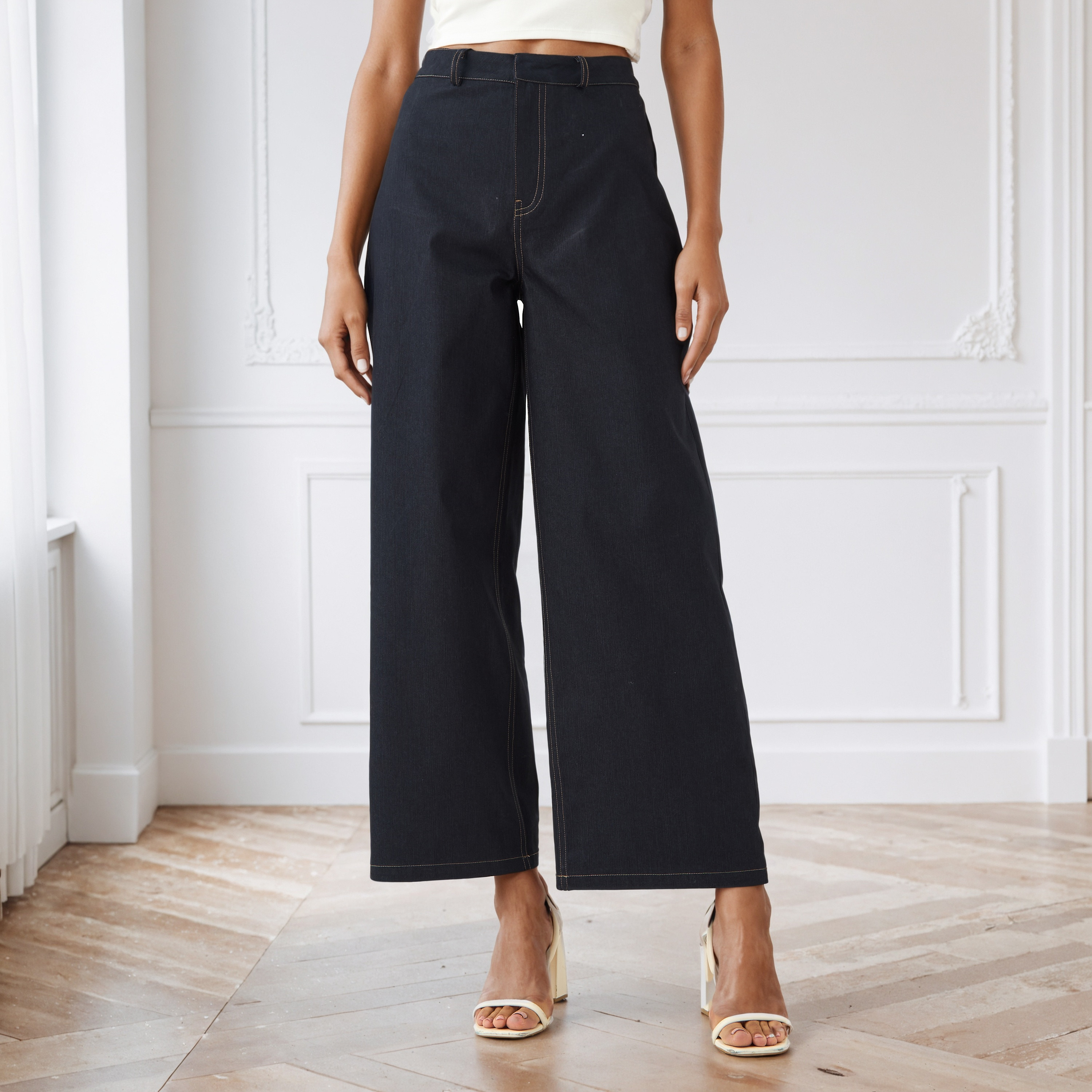 Relaxed Fit Jeans with Pockets-women-clothing-bottoms-trousers-image-1
