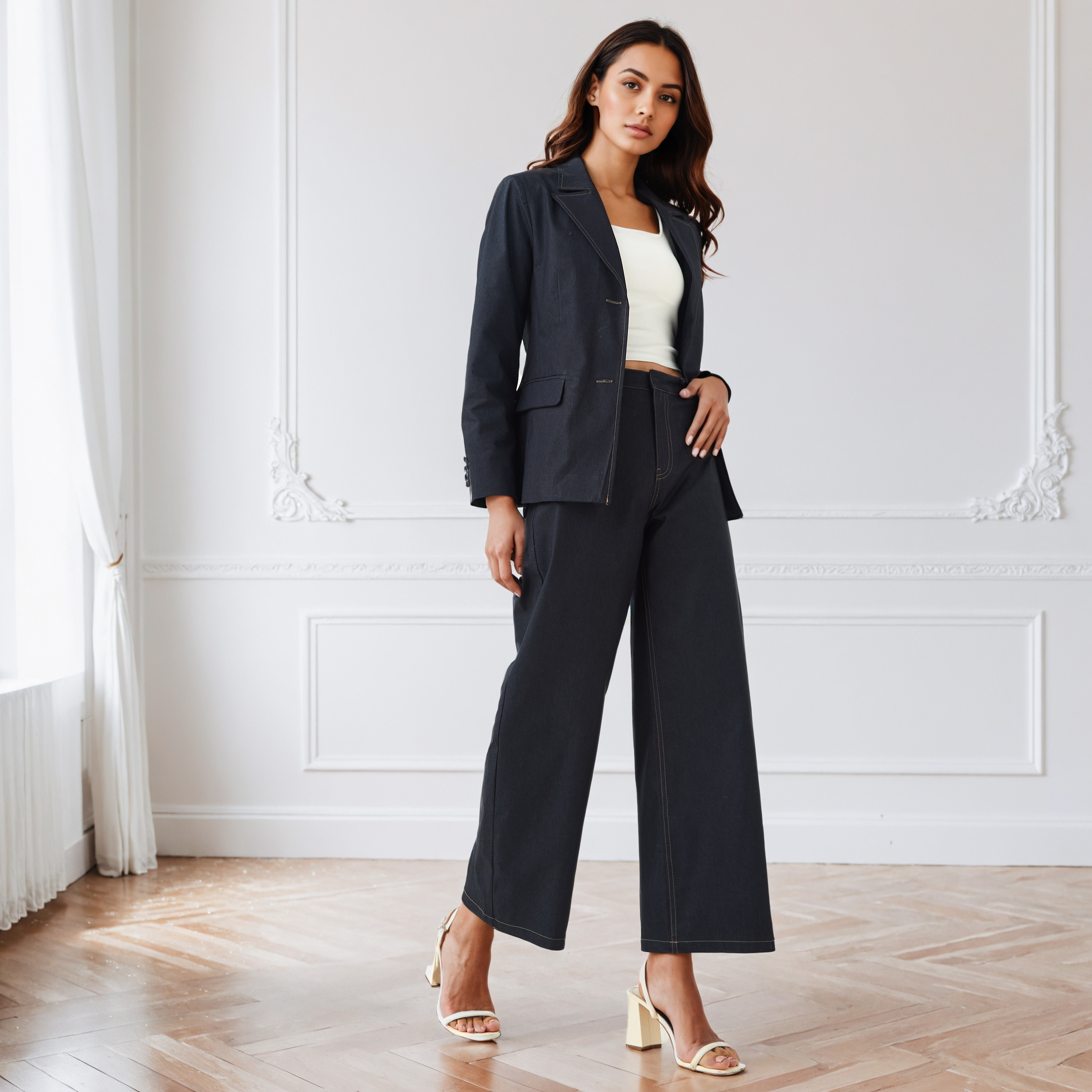 Relaxed Fit Jeans with Pockets-women-clothing-bottoms-trousers-image-2