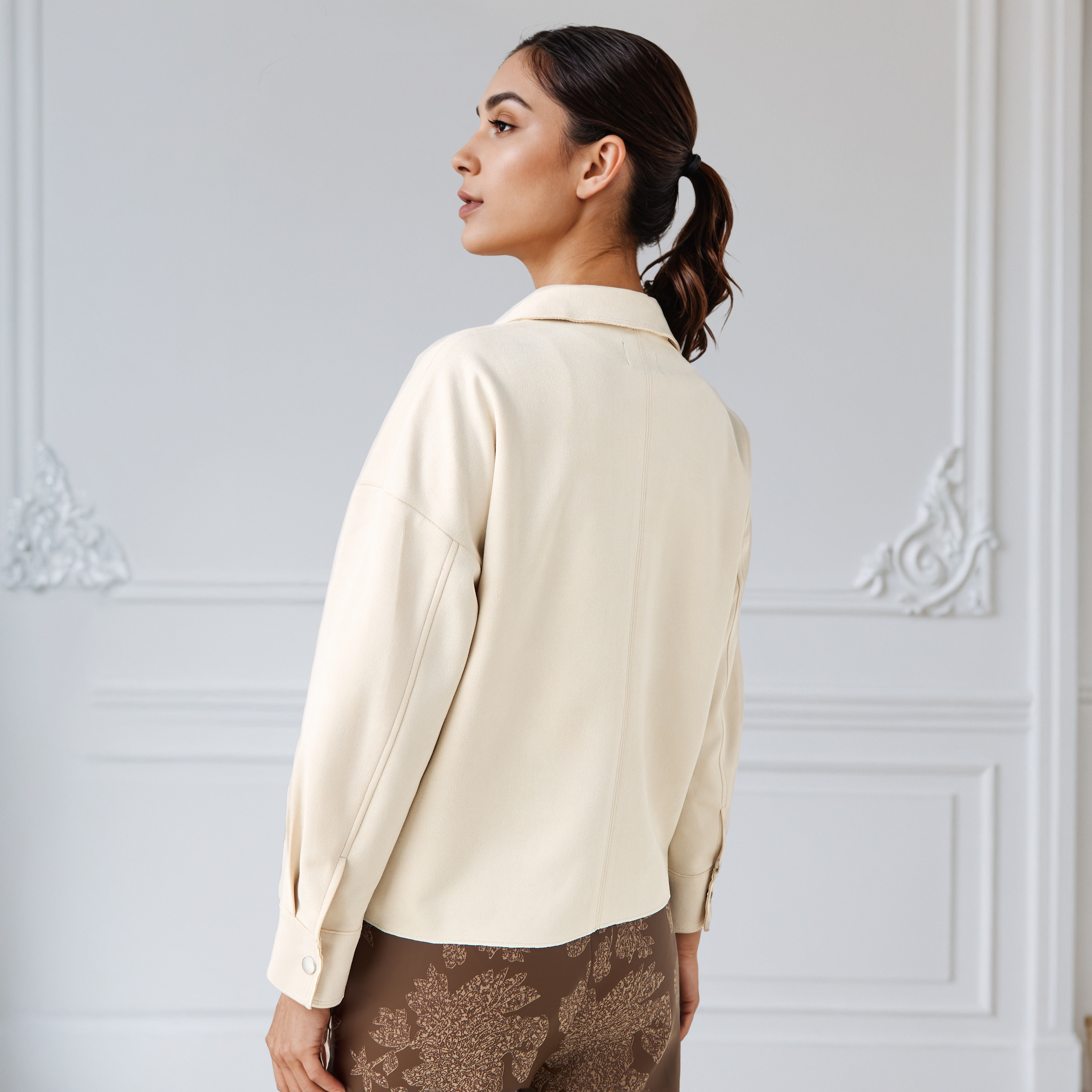 جاكيت شمواه بقصّة عادية-women-winterwear-coatsandjackets-jackets-image-4