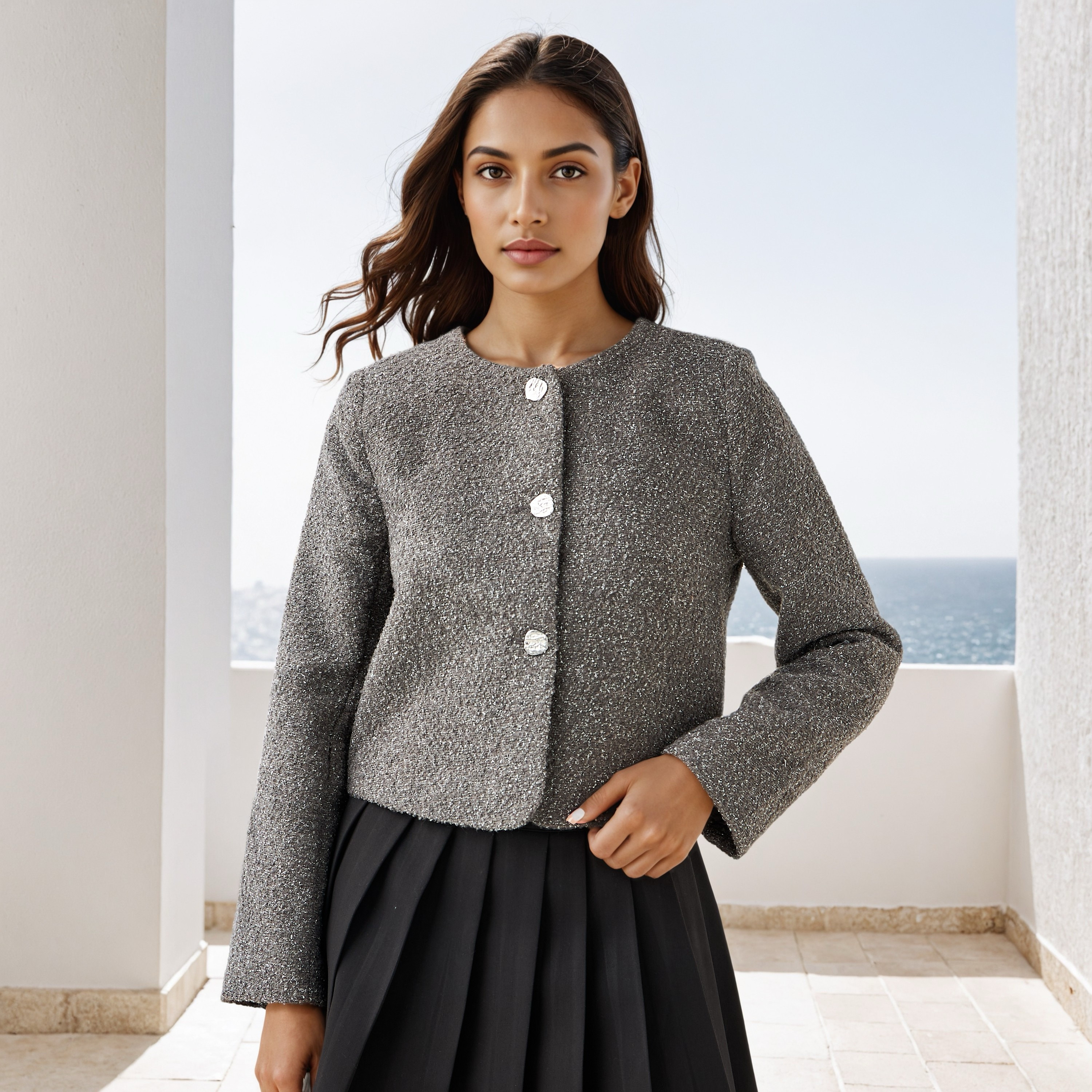 Textured Tweed Jacket-women-winterwear-coatsandjackets-jackets-image-4