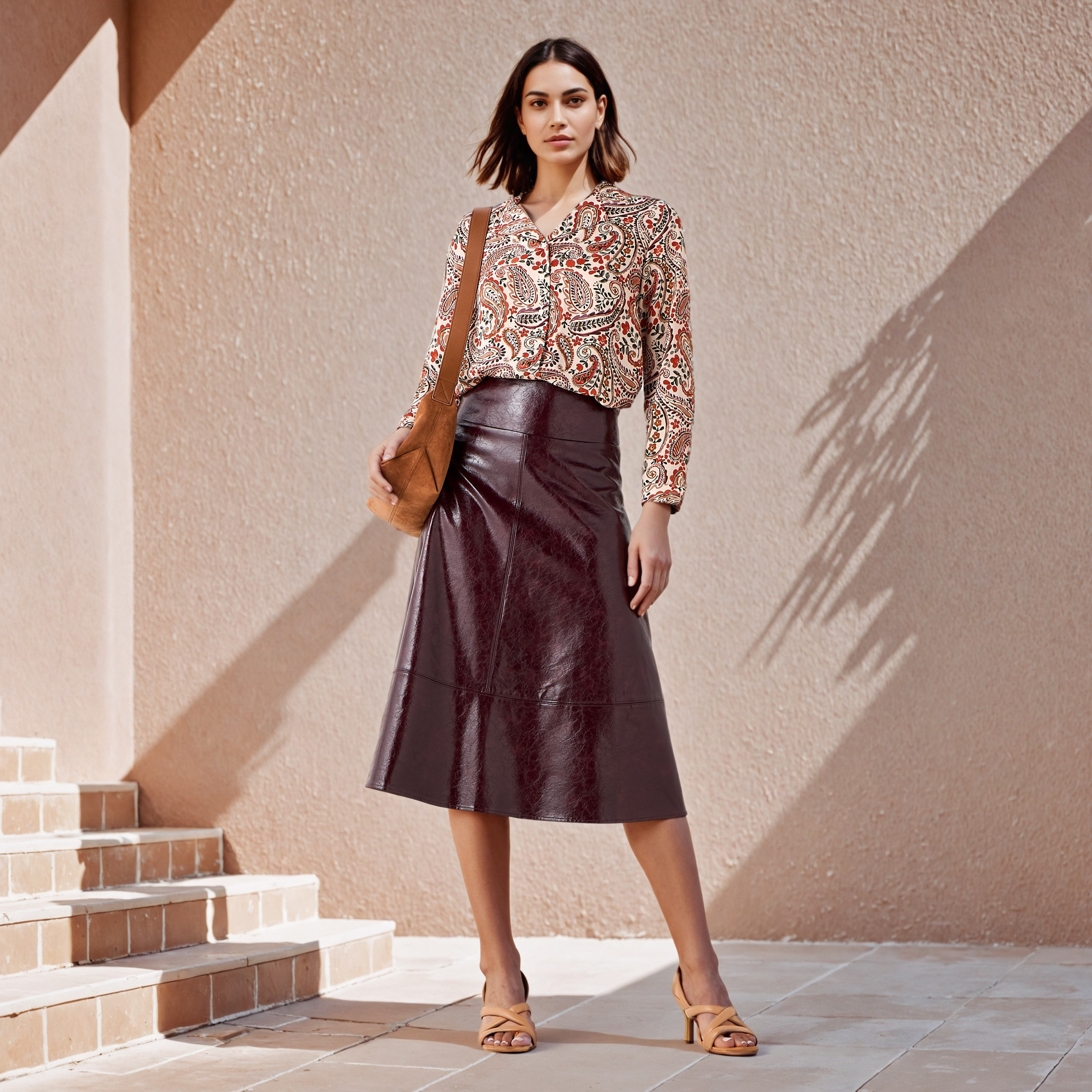 Printed Notch Collar Shirt-women-clothing-shirtsandblouses-shirts-image-2
