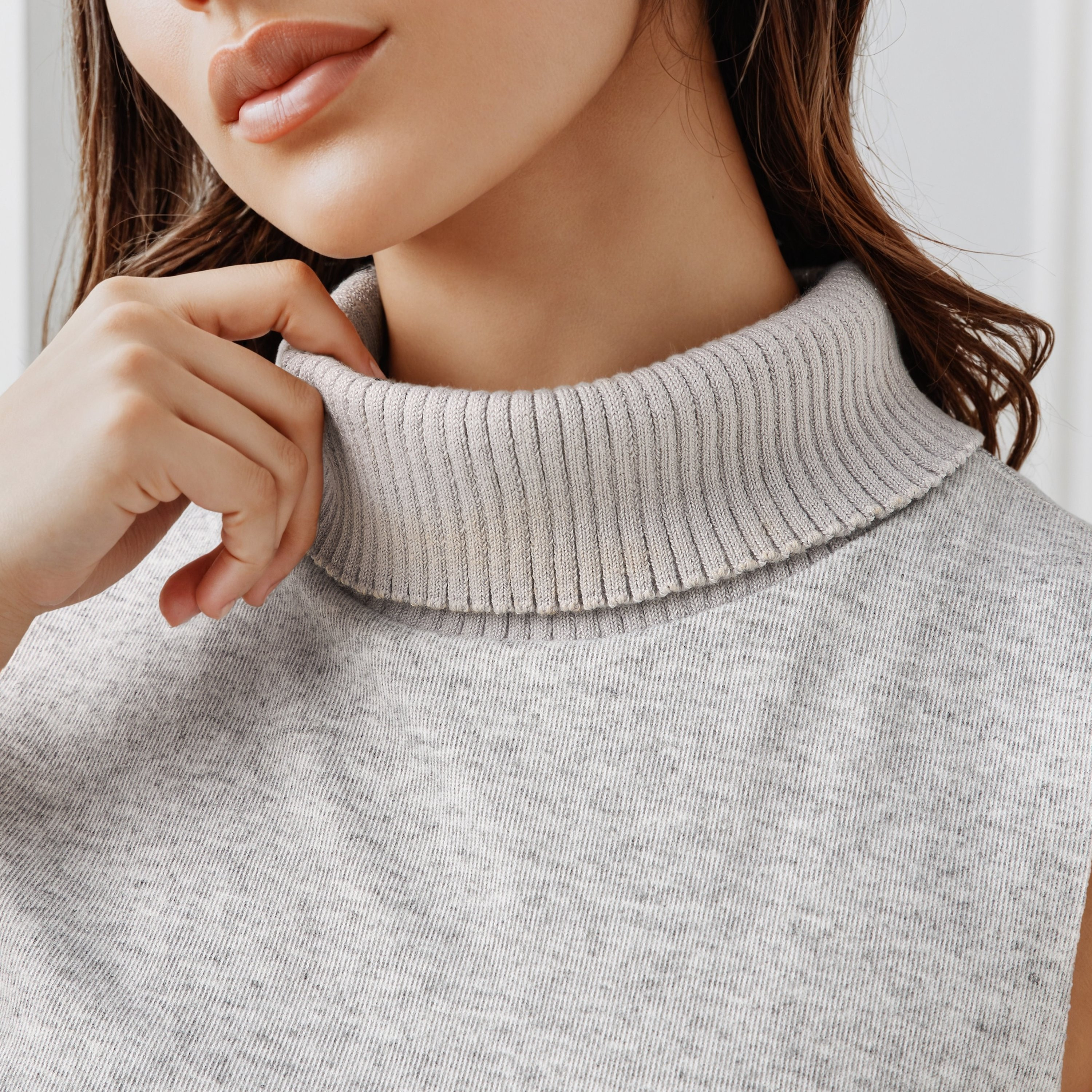 Relaxed Fit Sleeveless Top with Turtleneck-women-clothing-shirtsandblouses-blouses-image-5