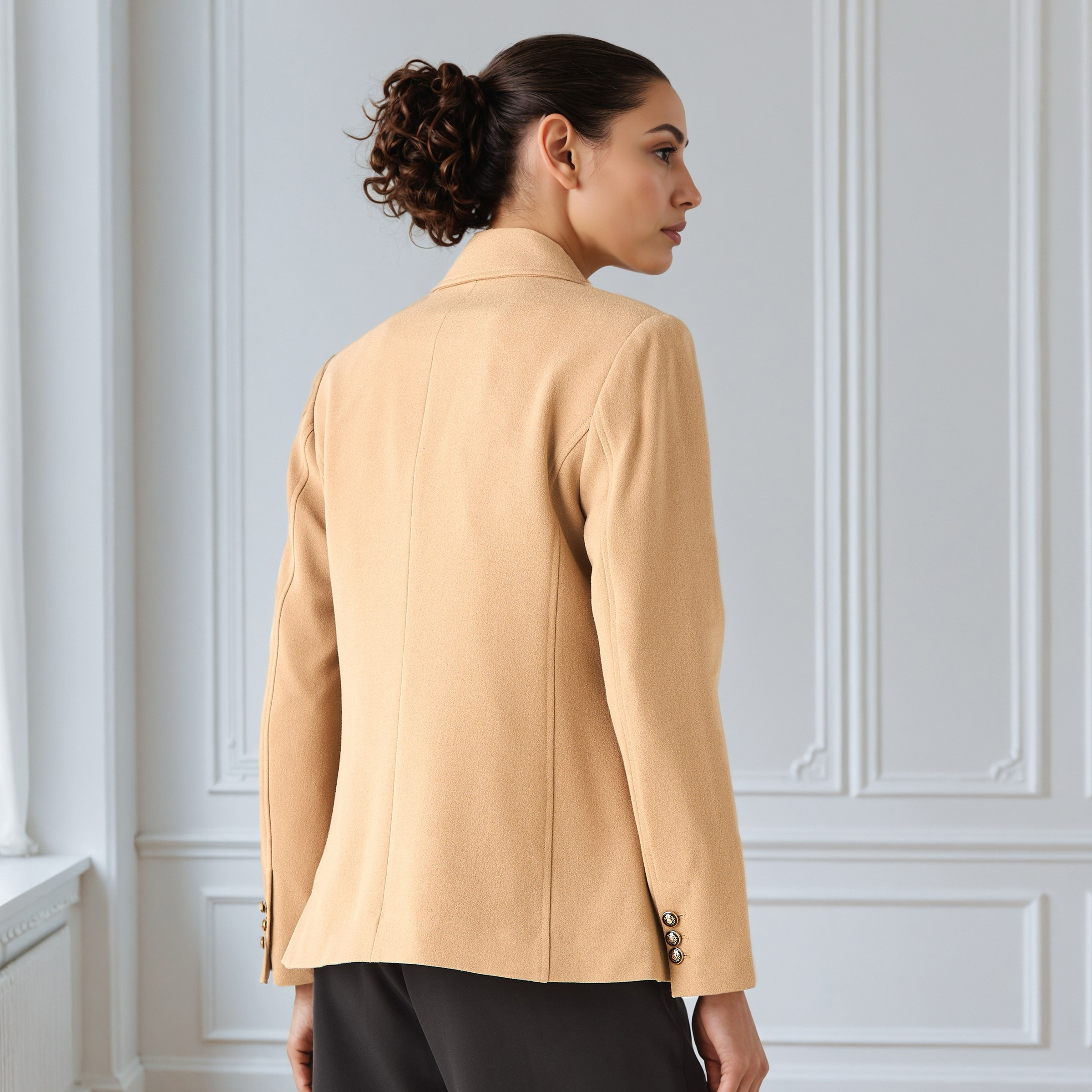 جاكيت بليزر بقصّة عادية وبياقة طويلة مدببة-women-clothing-coatsandjackets-blazers-image-3