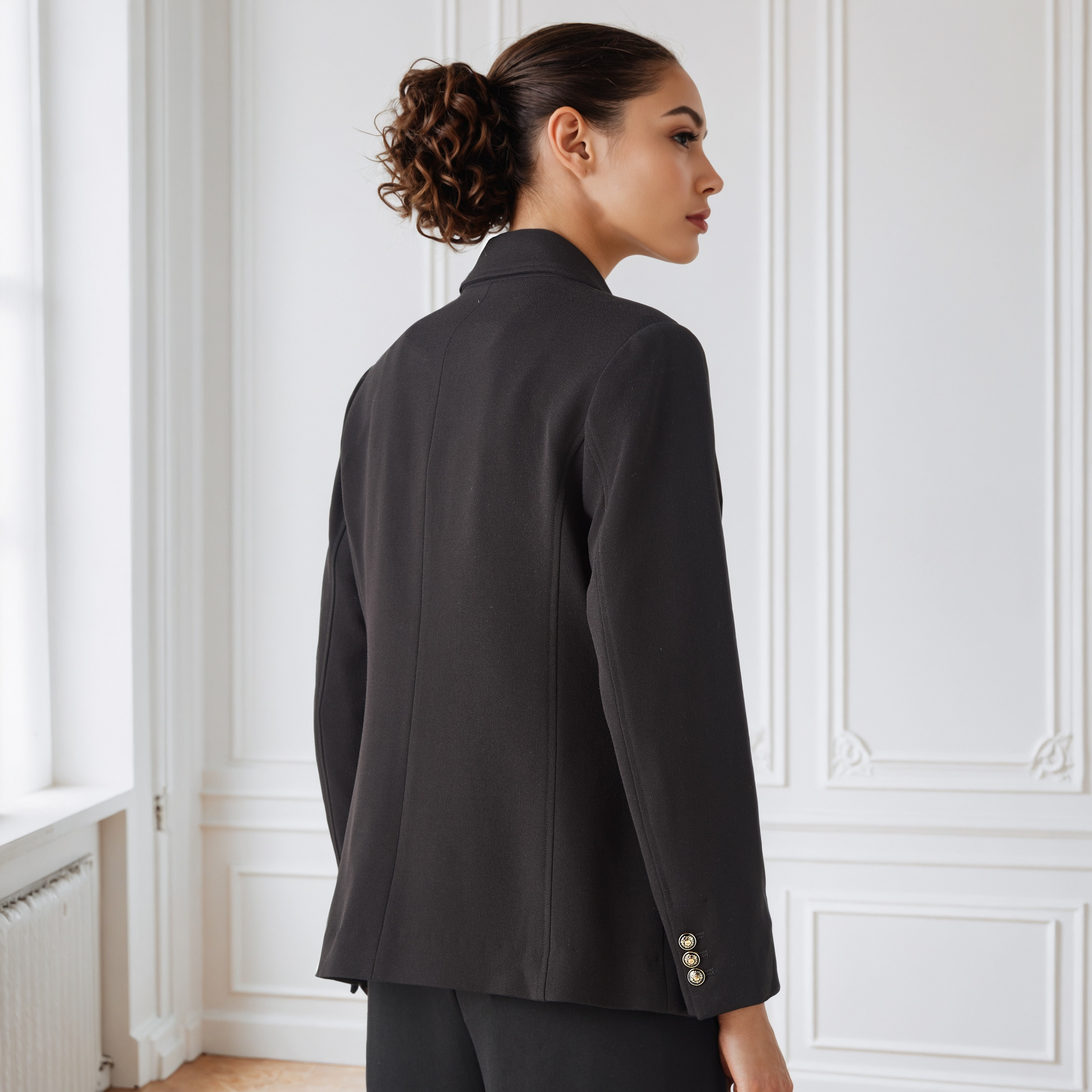 جاكيت بليزر بقصّة عادية وبياقة طويلة مدببة-women-clothing-coatsandjackets-blazers-image-3