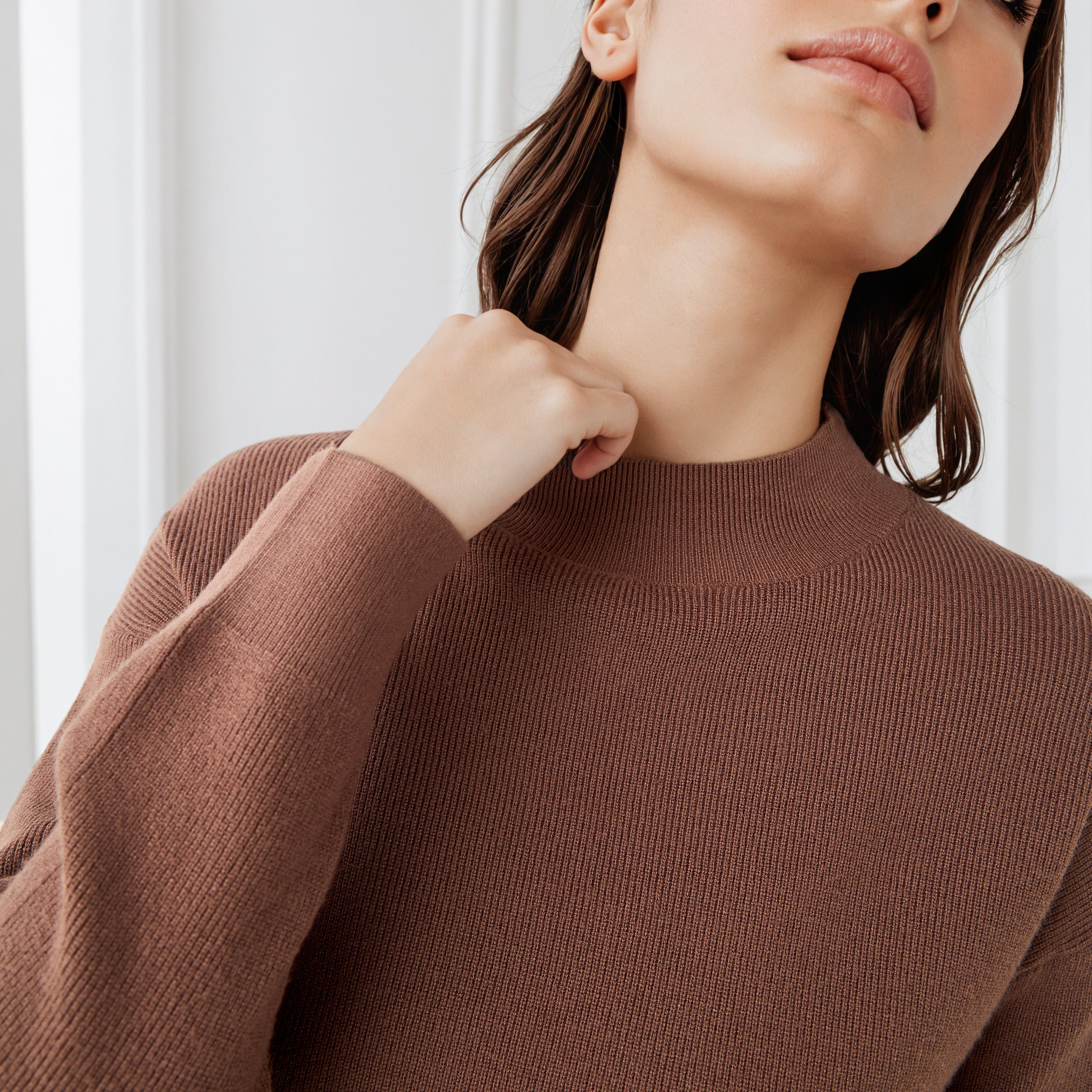 Relaxed Fit High Neck Sweater-women-clothing-cardigansandjumpers-jumpers-image-4