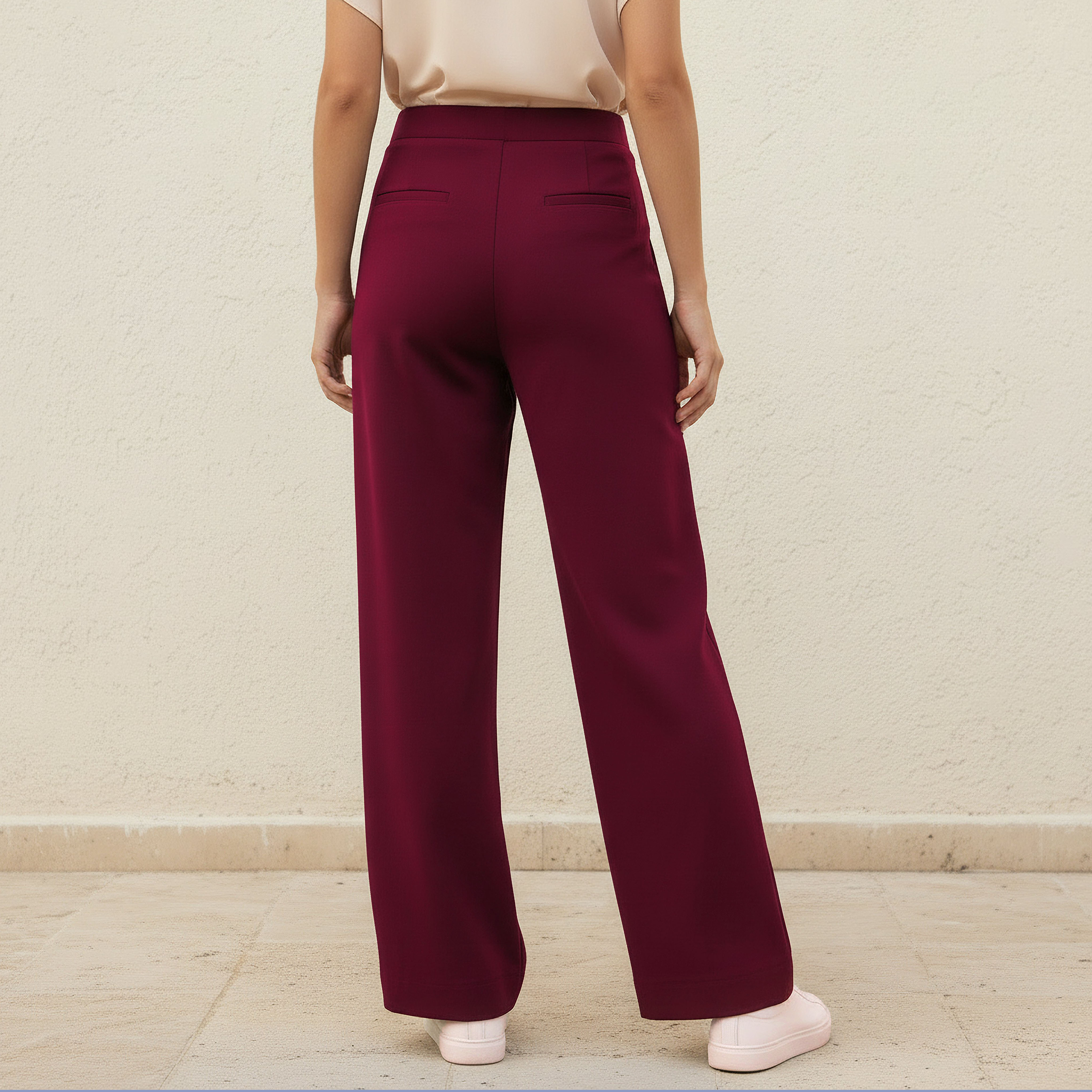 Full Pants with Straight Leg Design-women-clothing-bottoms-trousers-image-4